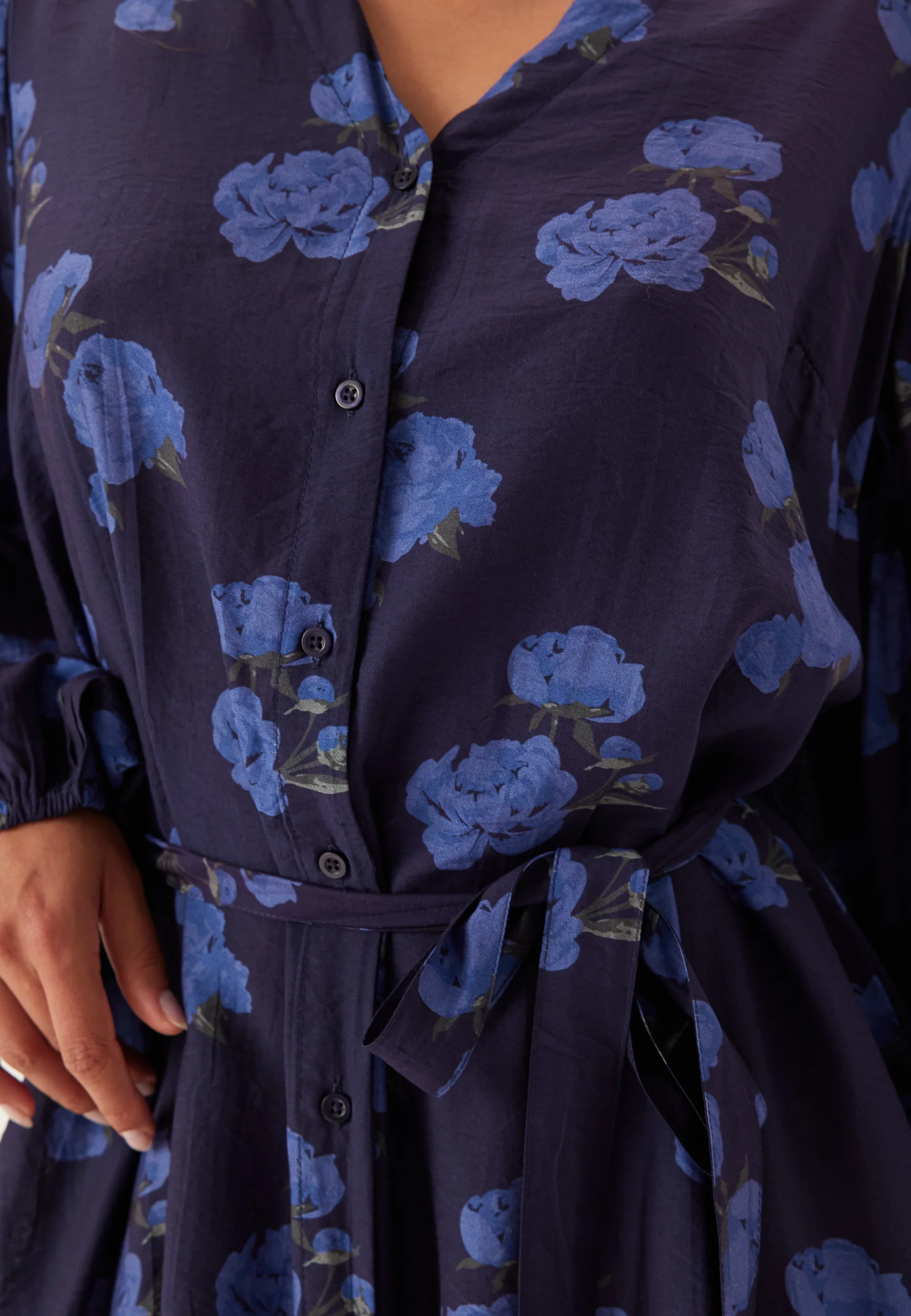 Balloon Sleeve Dress - Image 4