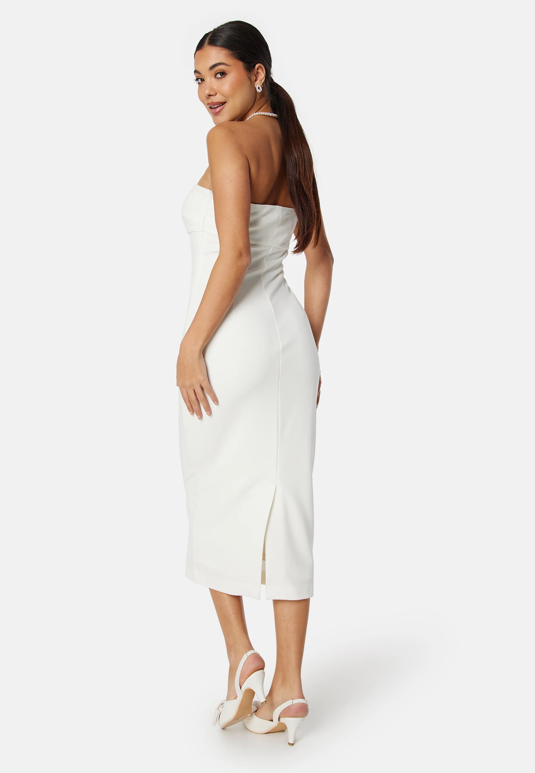 Bandeau Midi Dress - Image 3