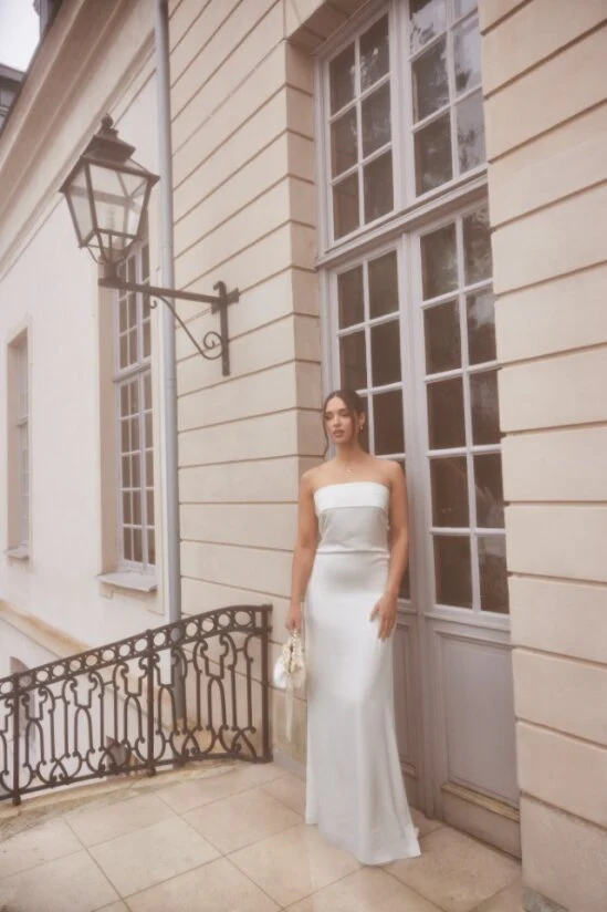 Bandeau wedding Gown - Image 2