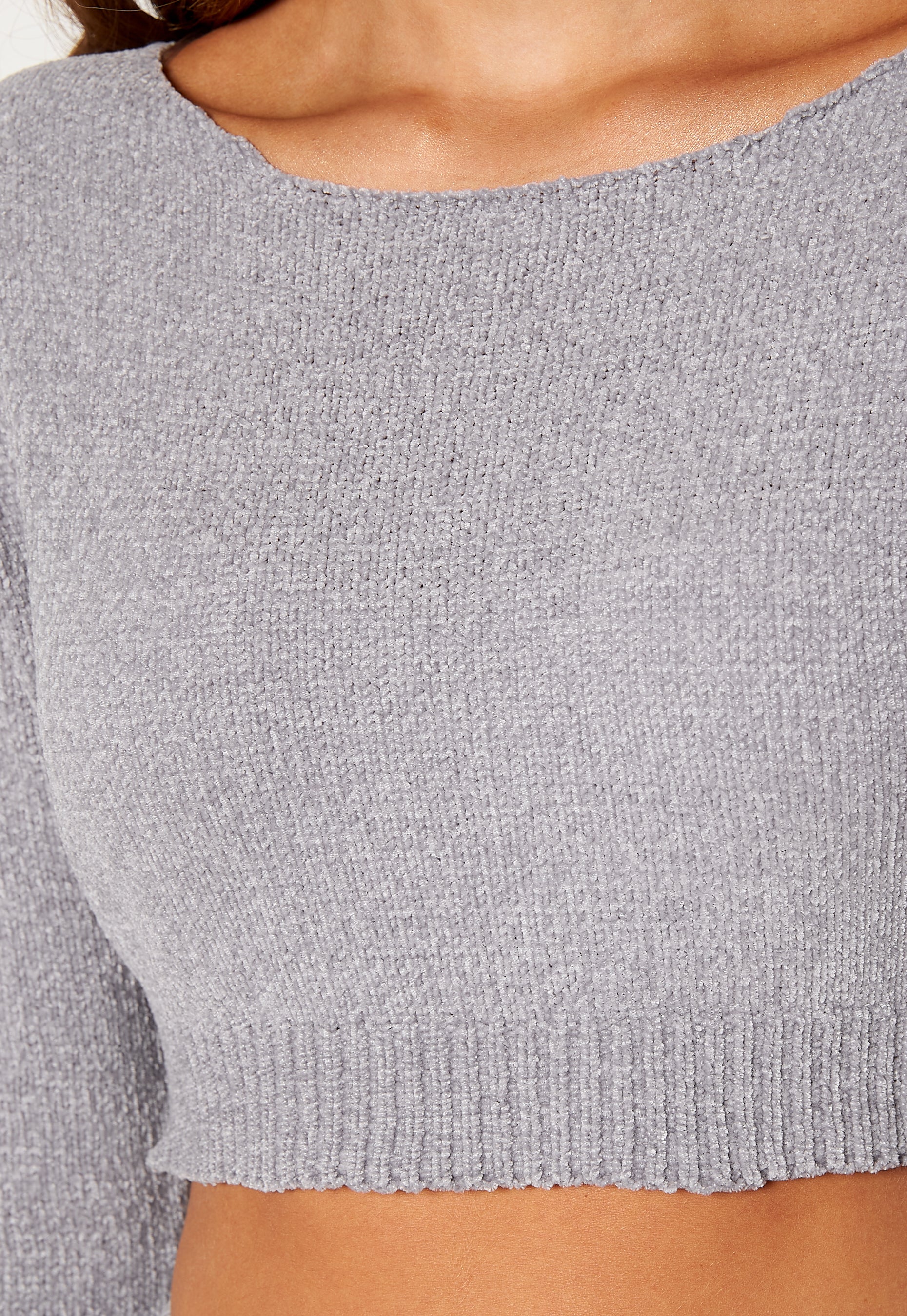 Bardot Crop Top Trouser Lounge Set - Image 5