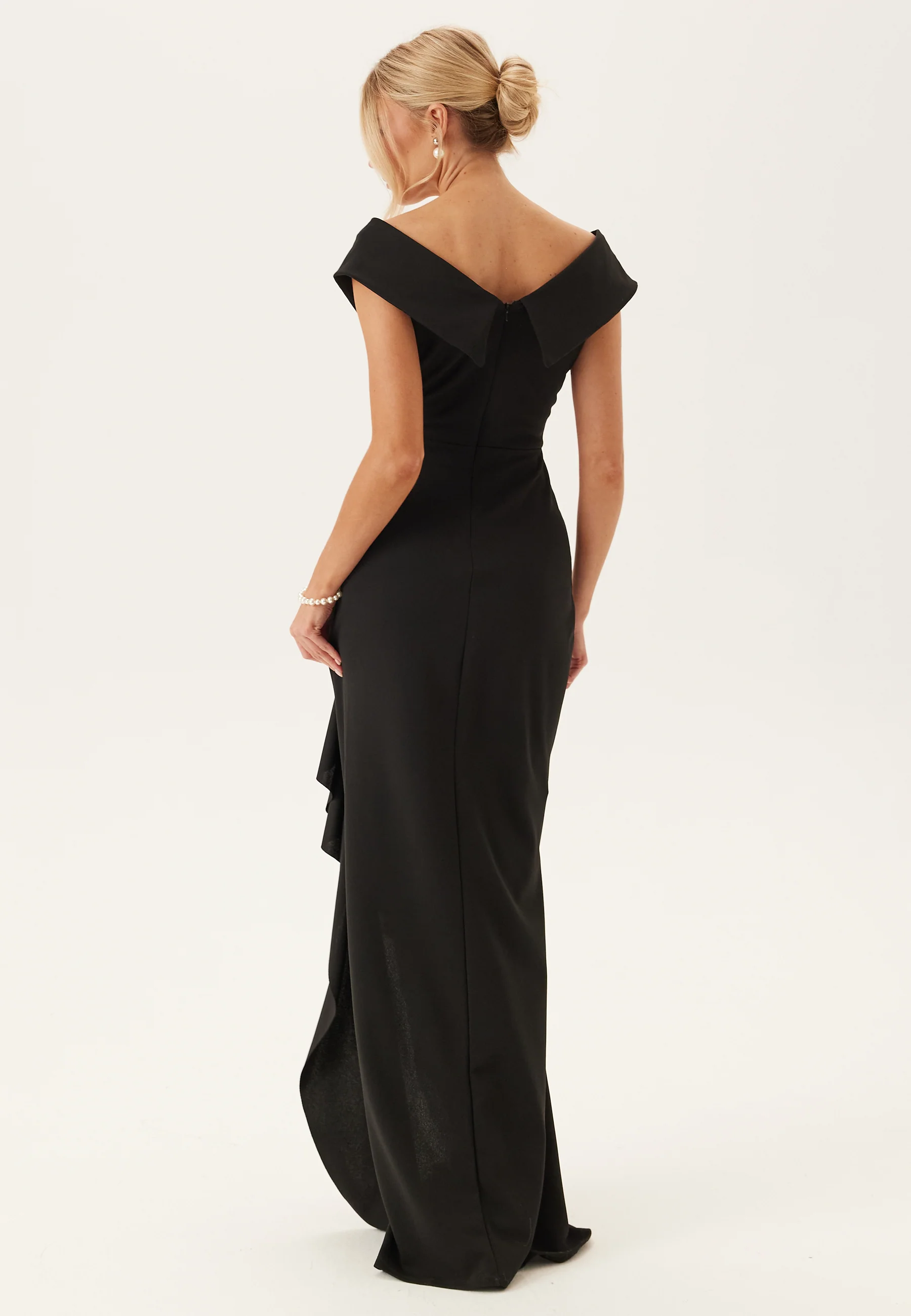 Bardot Frill Maxi Dress - Image 2