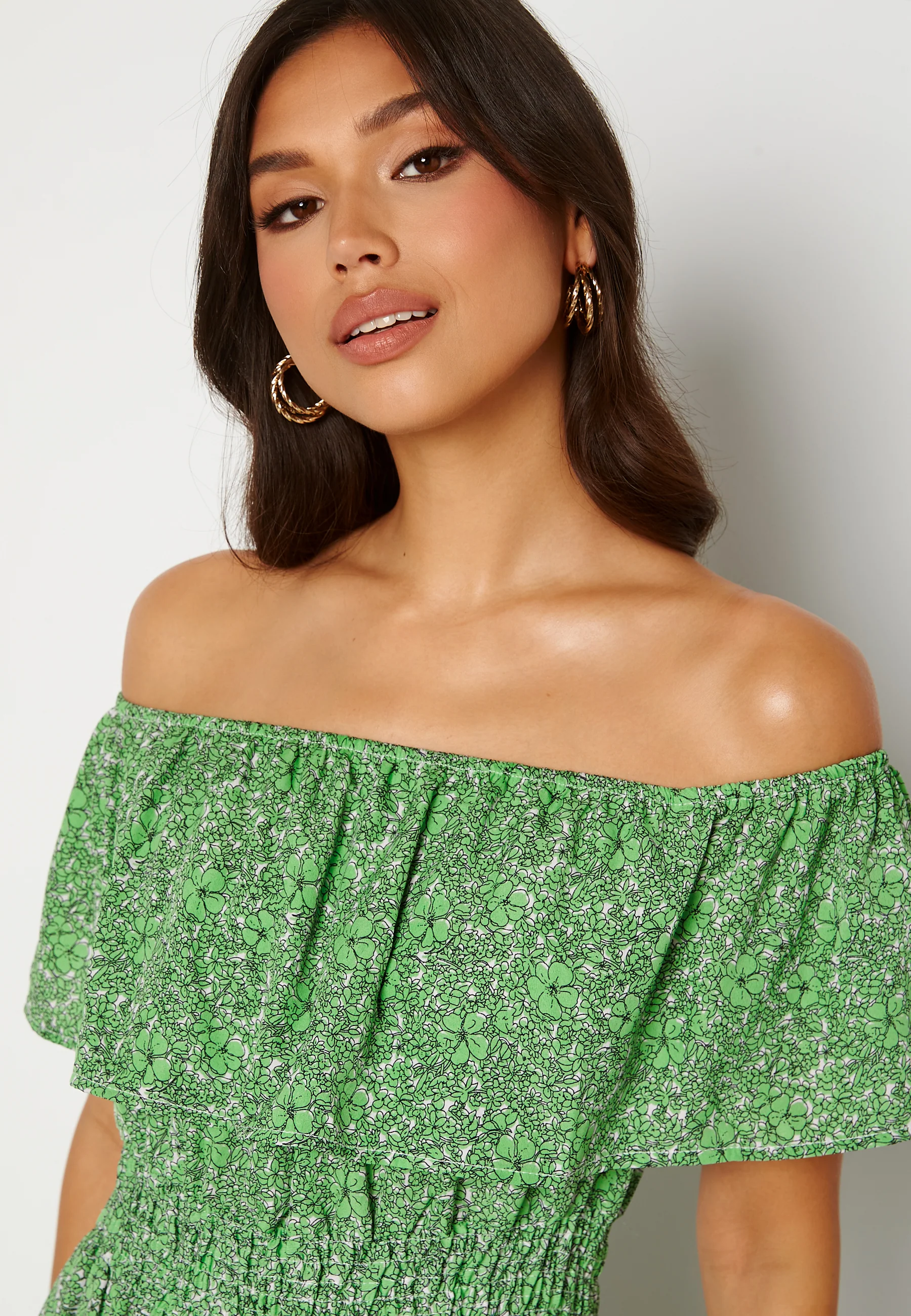 Bardot Frill Midaxi Dress - Image 4