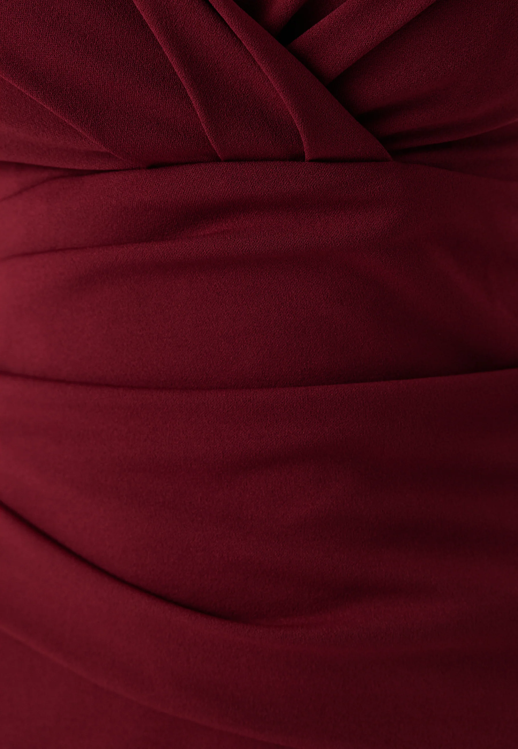 Bardot Pleat Maxi Dress - Image 4