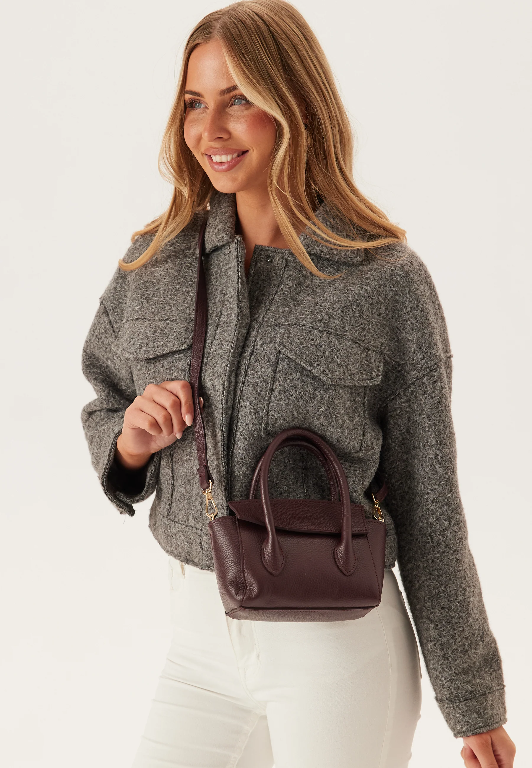 Bari Small Leather Bag - Image 6