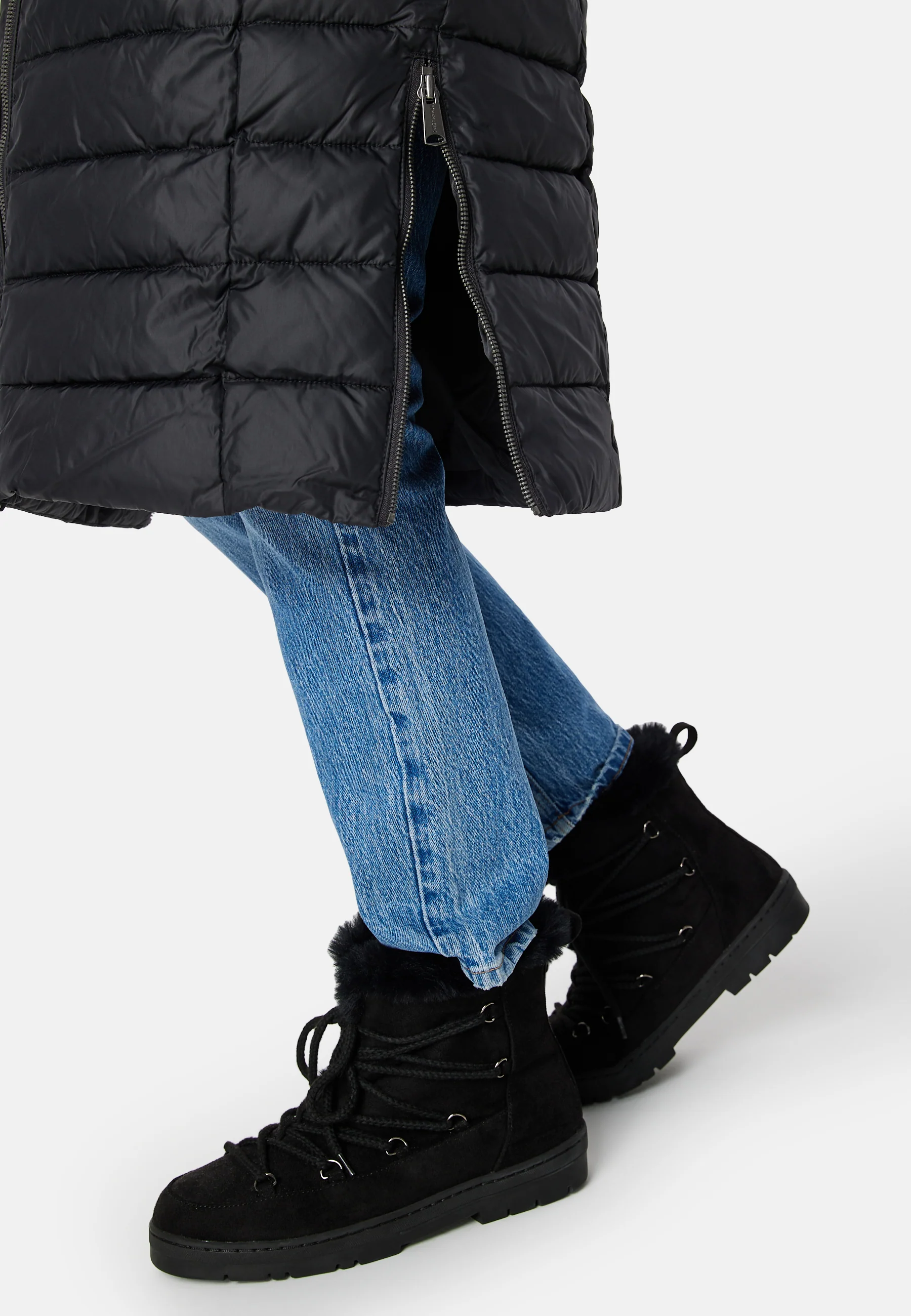 Basic Hooded Coat - Image 6