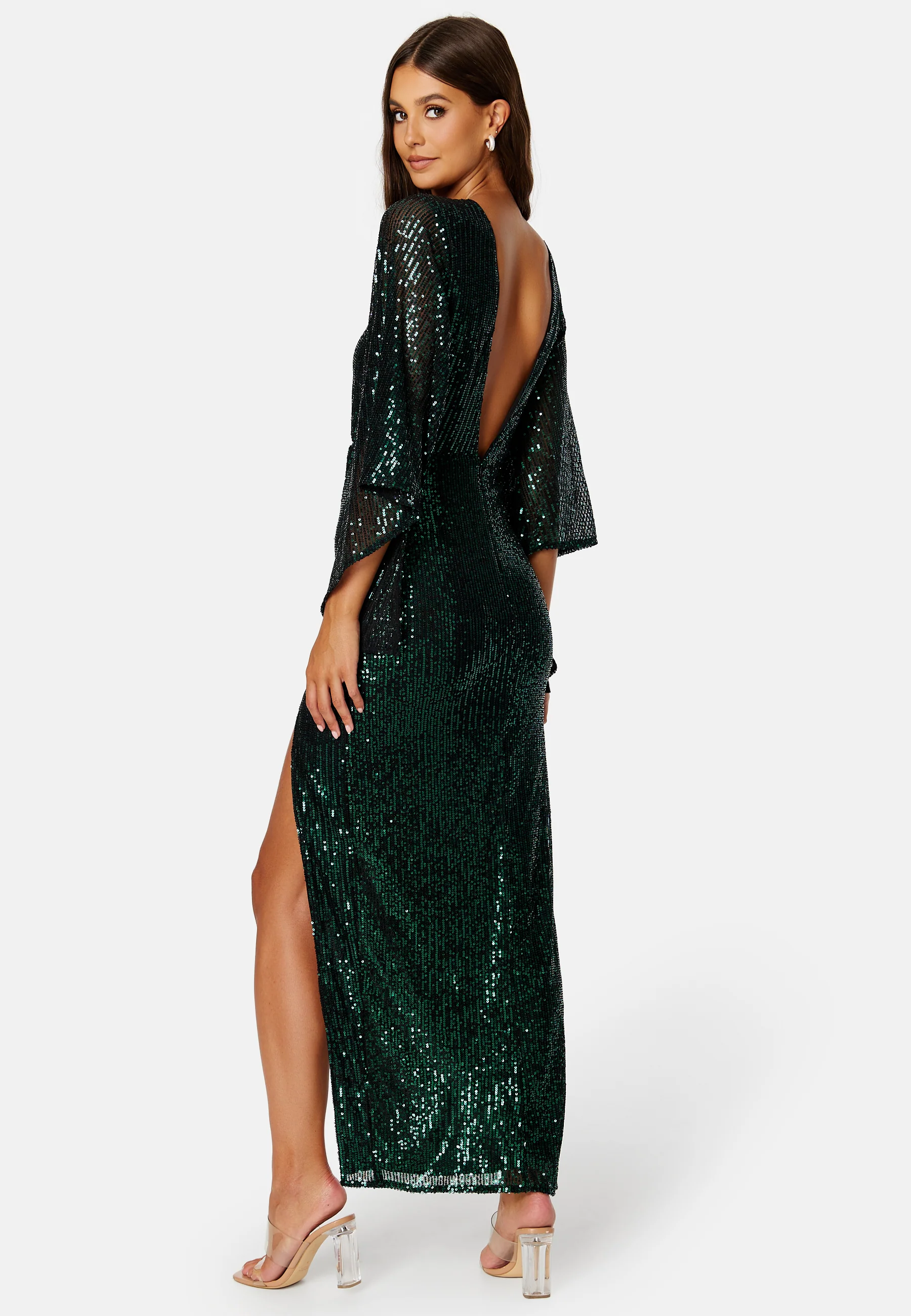 Baylee Deep V-neck Gown - Image 3