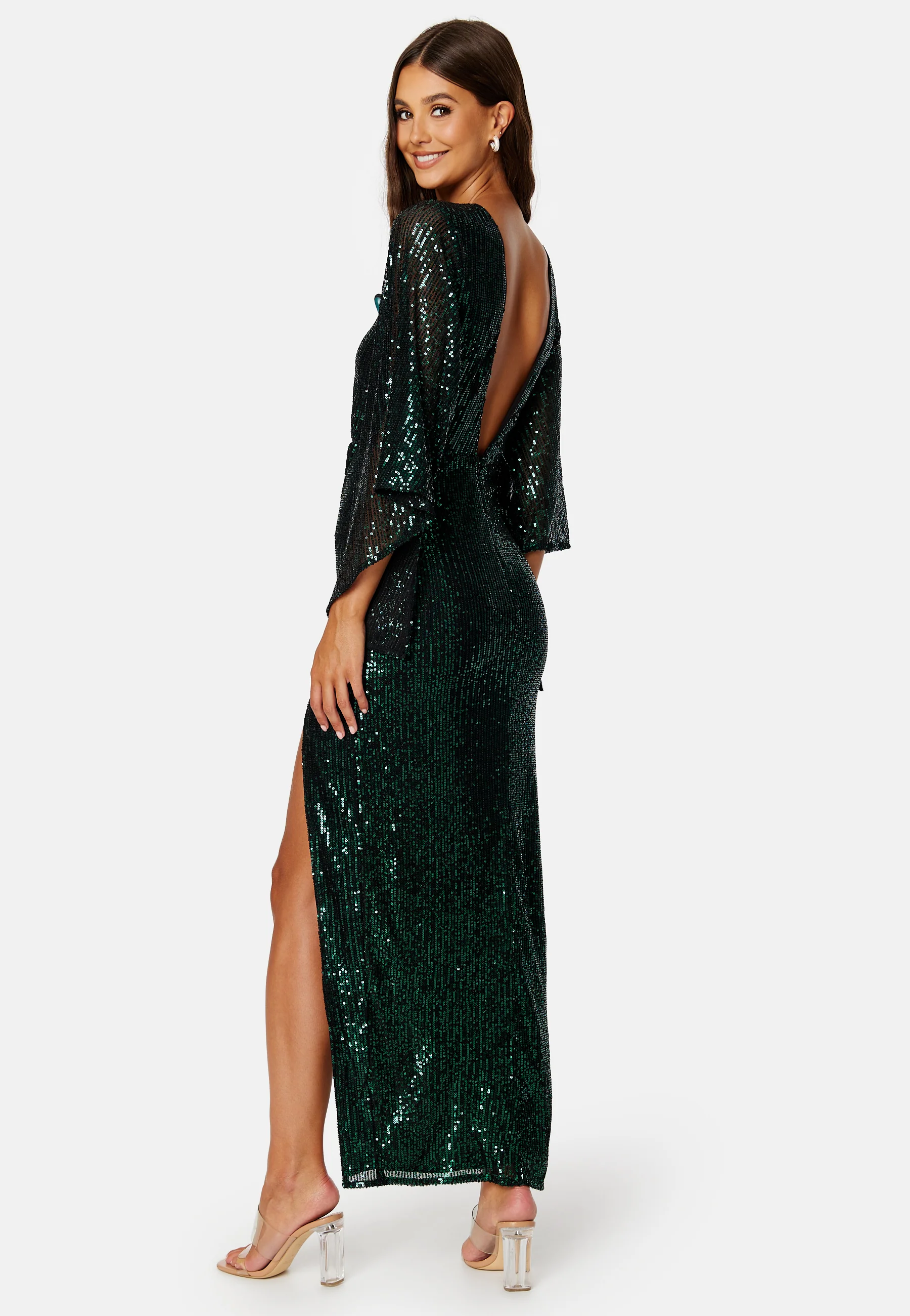 Baylee Deep V-neck Gown - Image 7