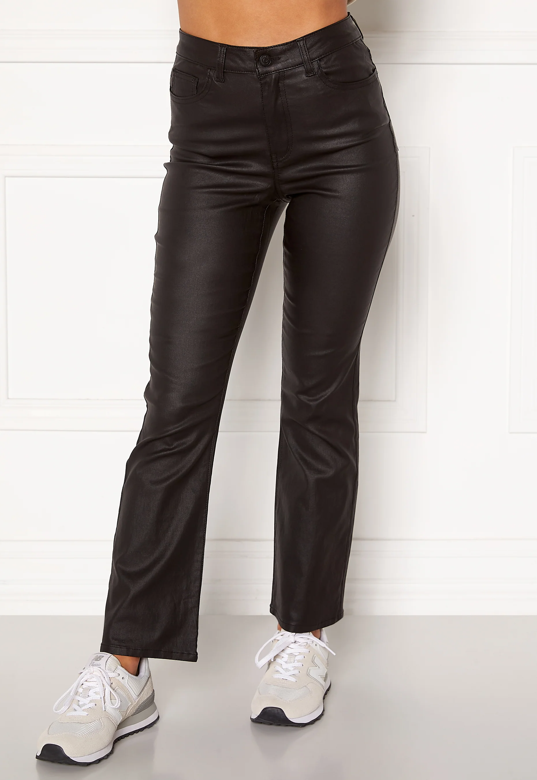 Belle 7/8 Coated Flared Pant - Image 5