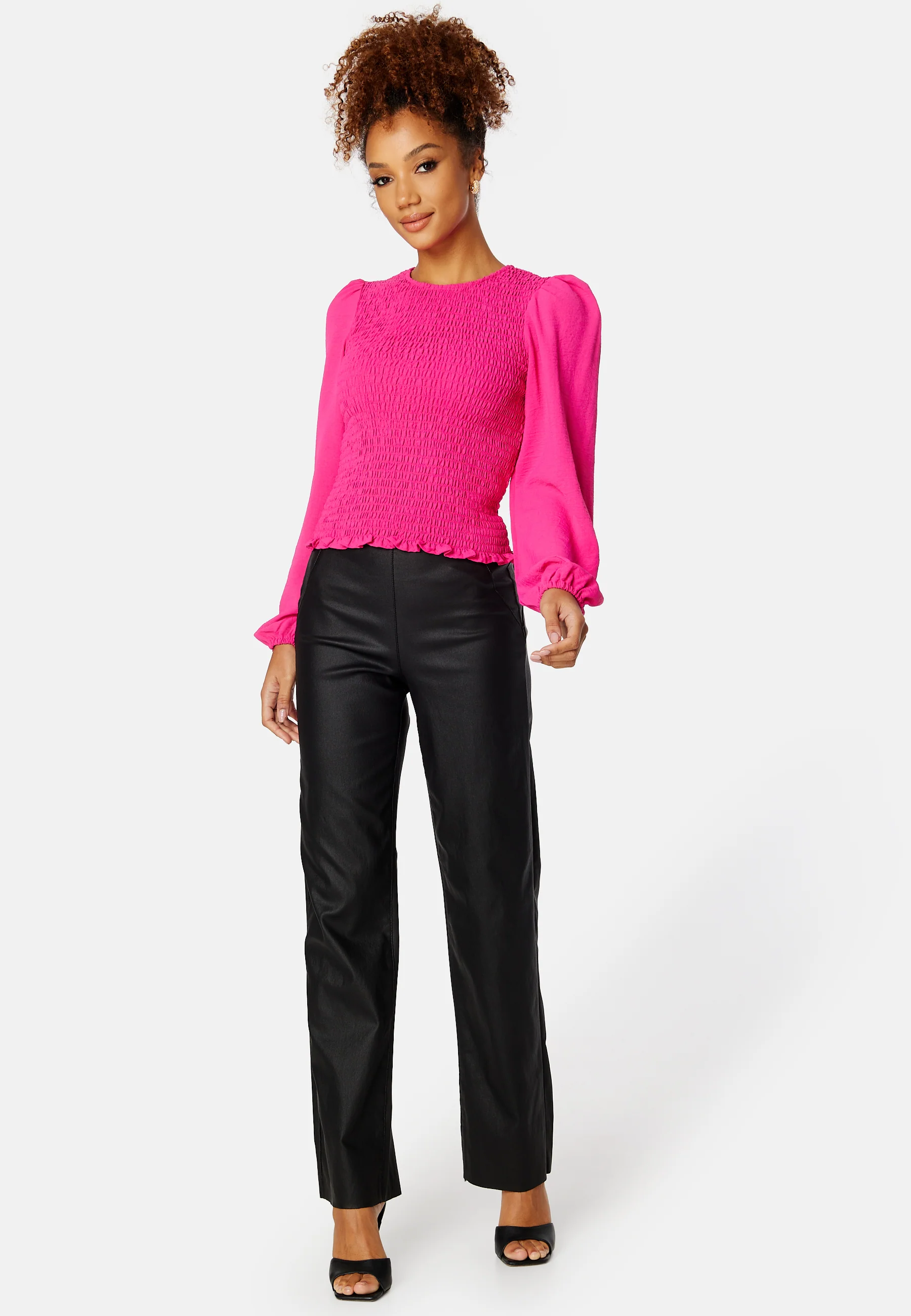 Belle Lisa Wide Coated Pants - Image 2