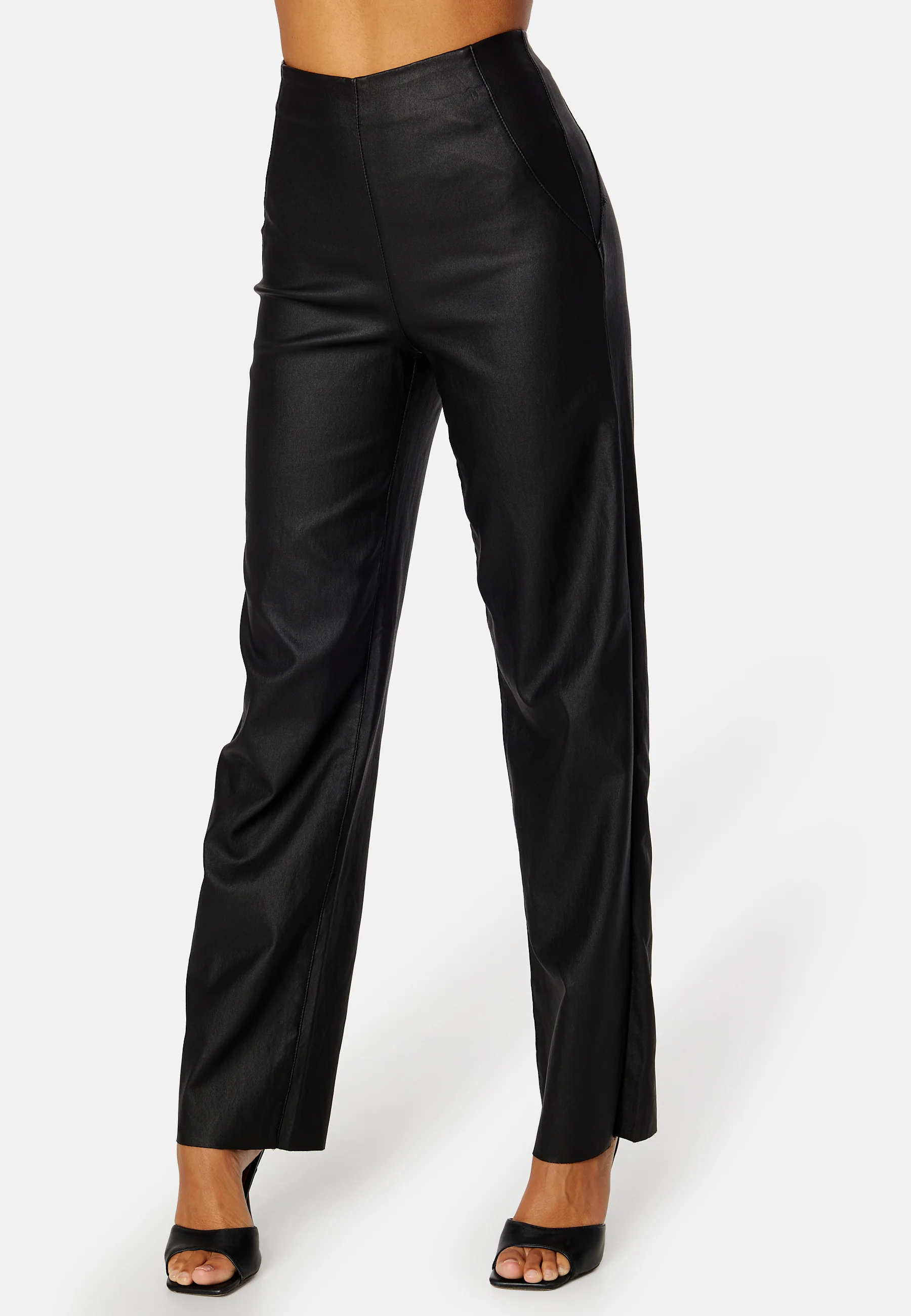 Belle Lisa Wide Coated Pants - Image 3