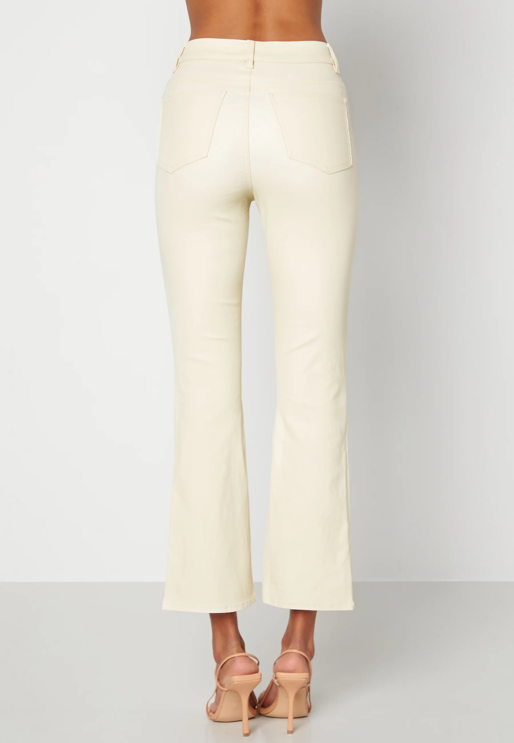 Belle MW Coated Flared Pants - Image 3
