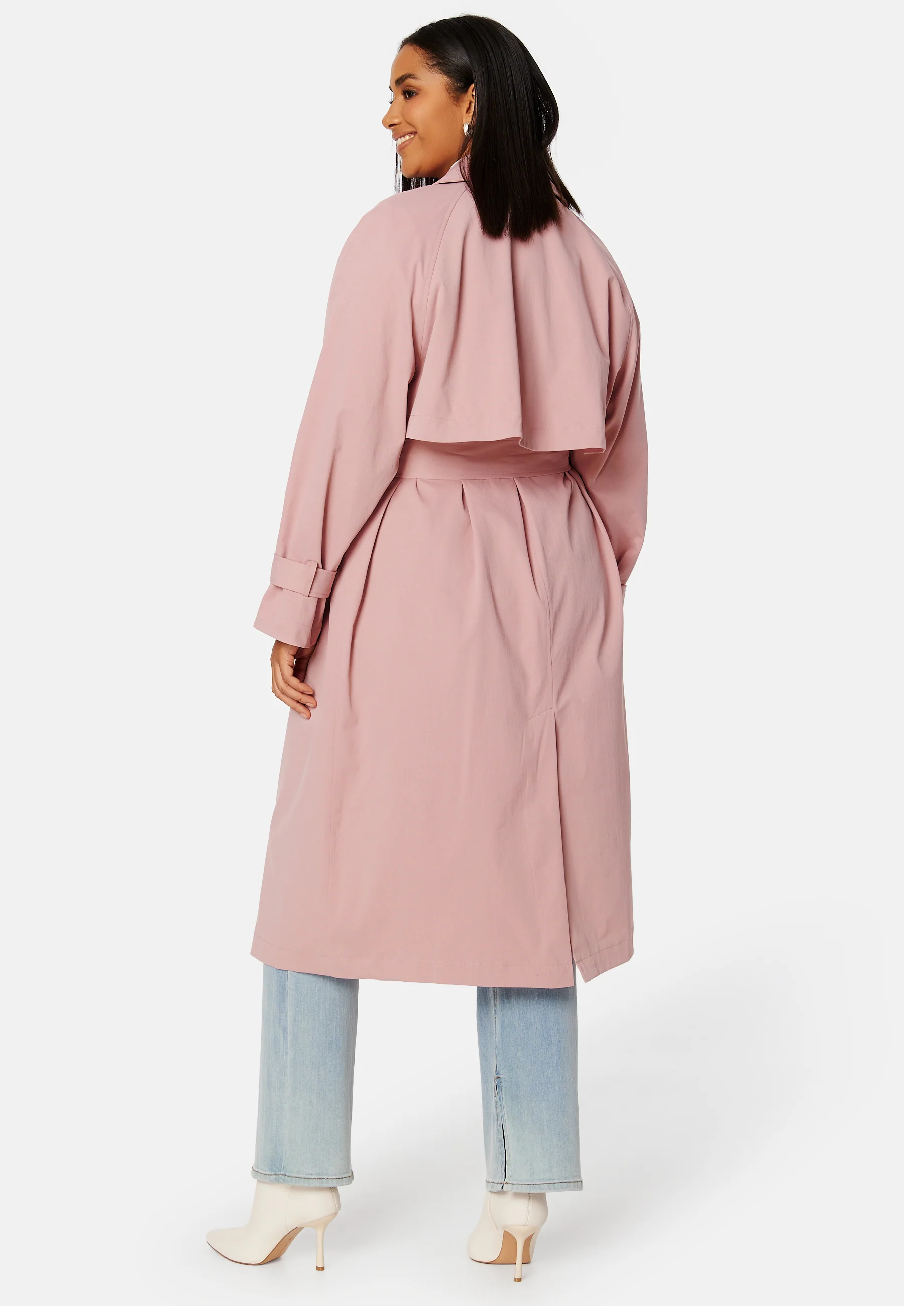 Belted Midi Trenchcoat - Image 3