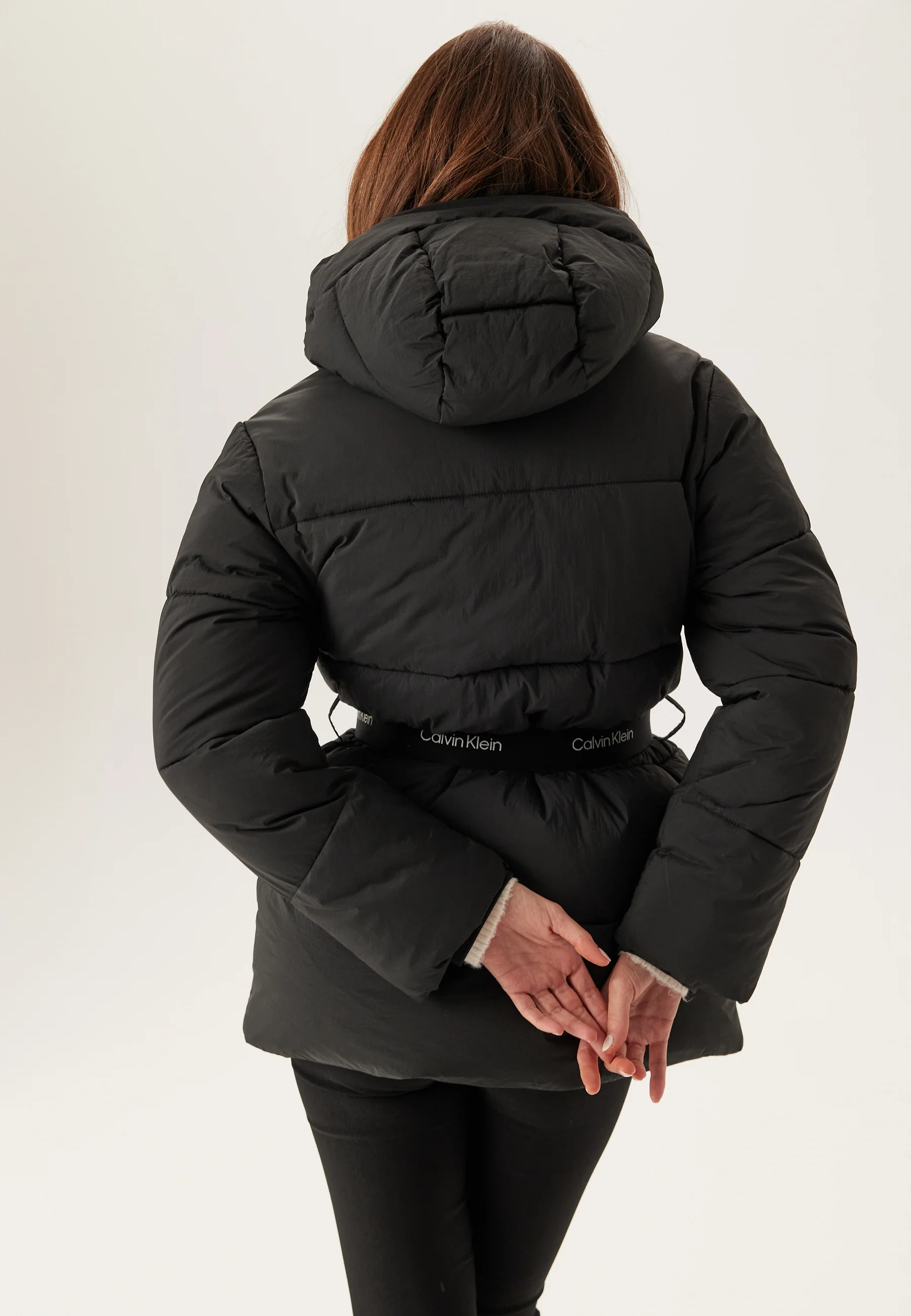 Belted Midweight Puffer - Image 3