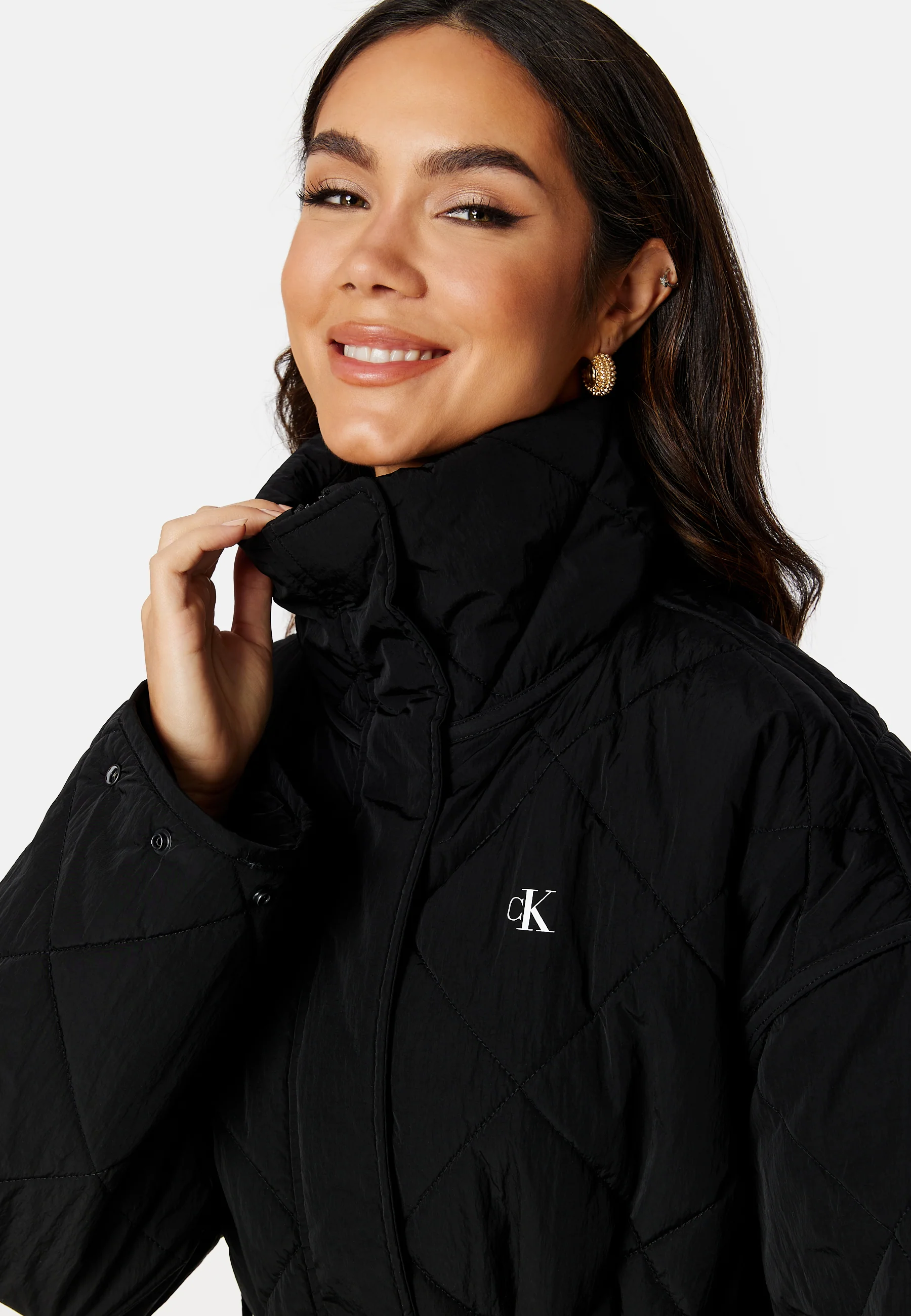 Belted Quilted Coat - Image 5