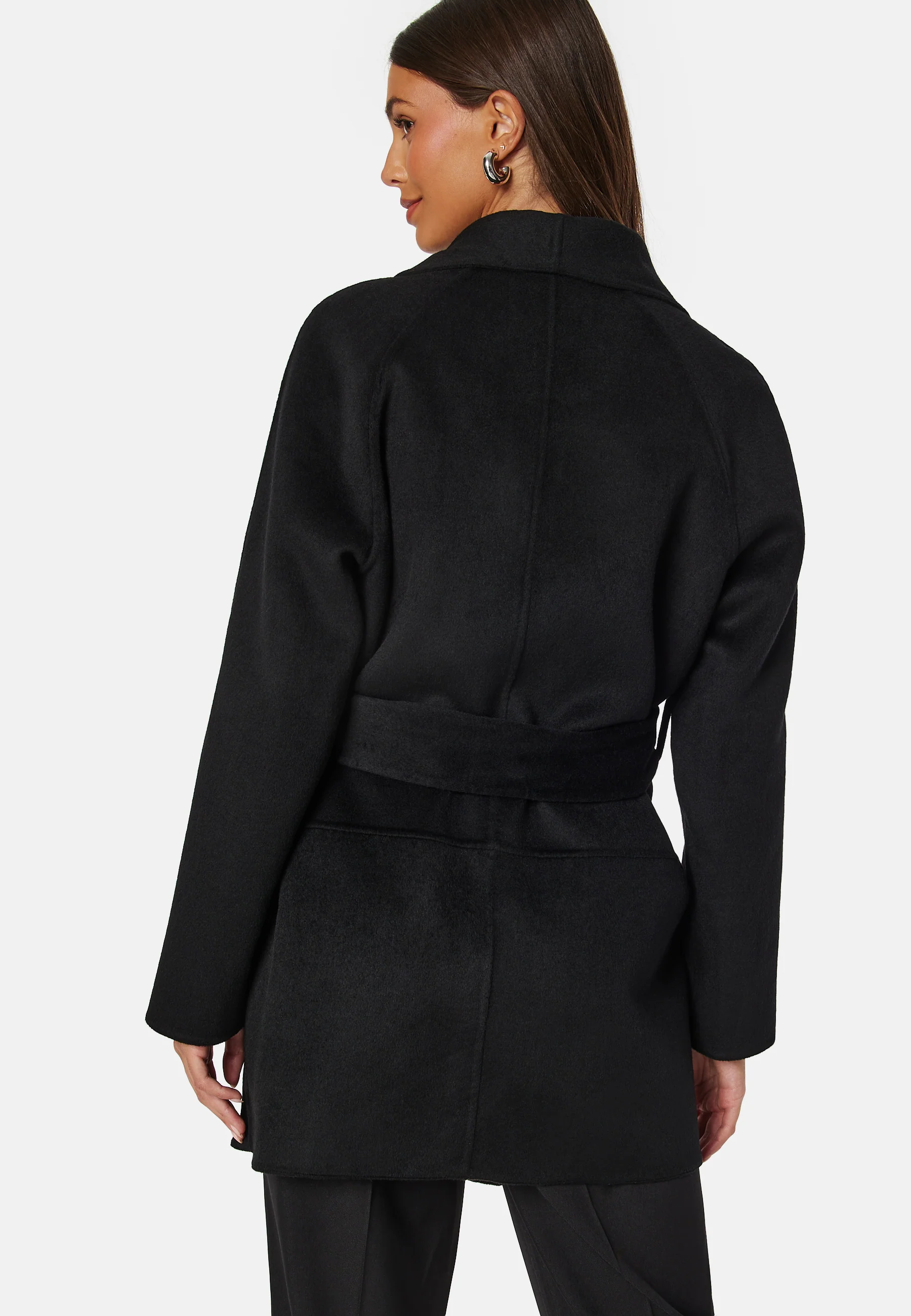 Belted Wool Coat - Image 3
