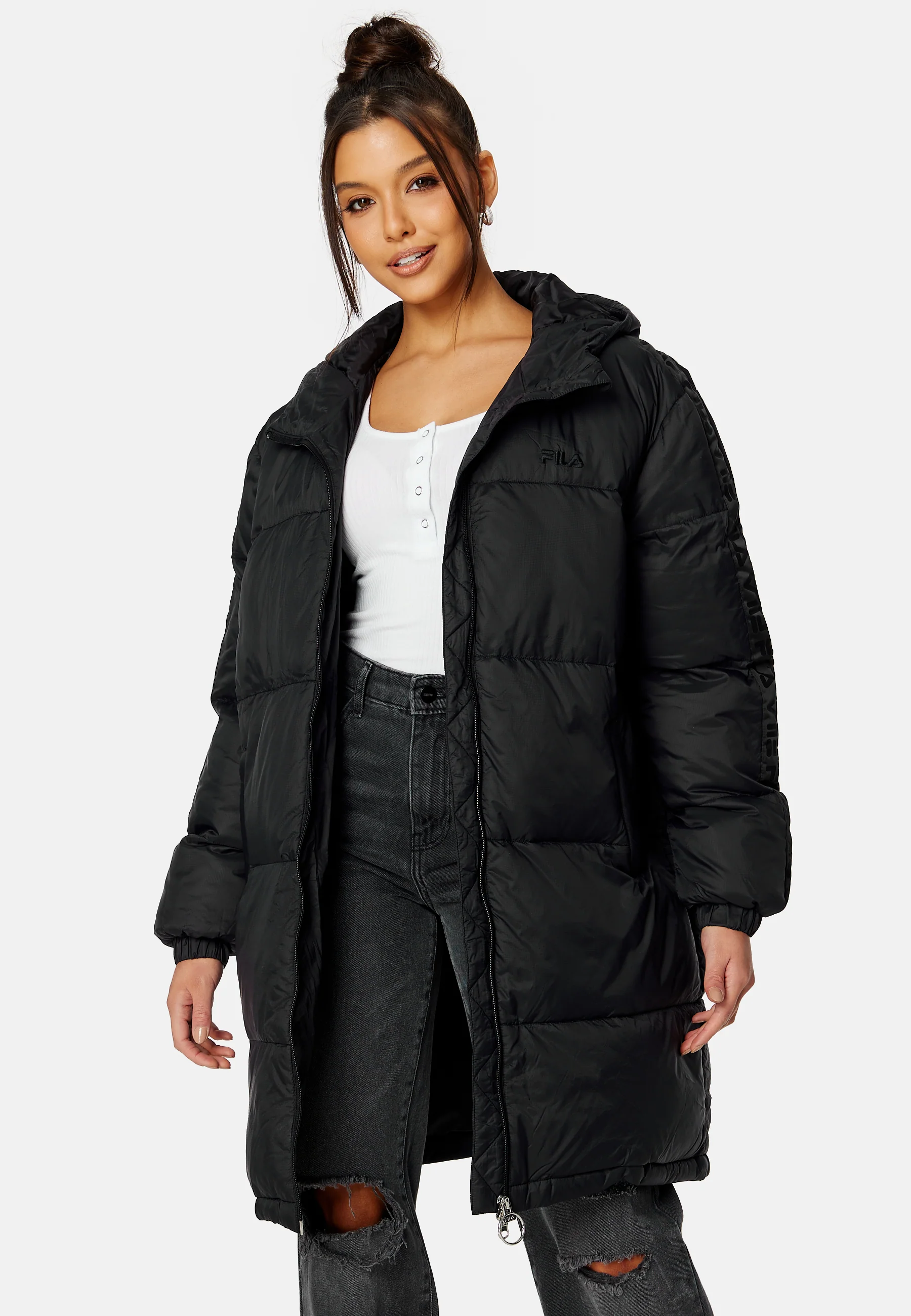 Berislav Long Padded Coat - Image 3