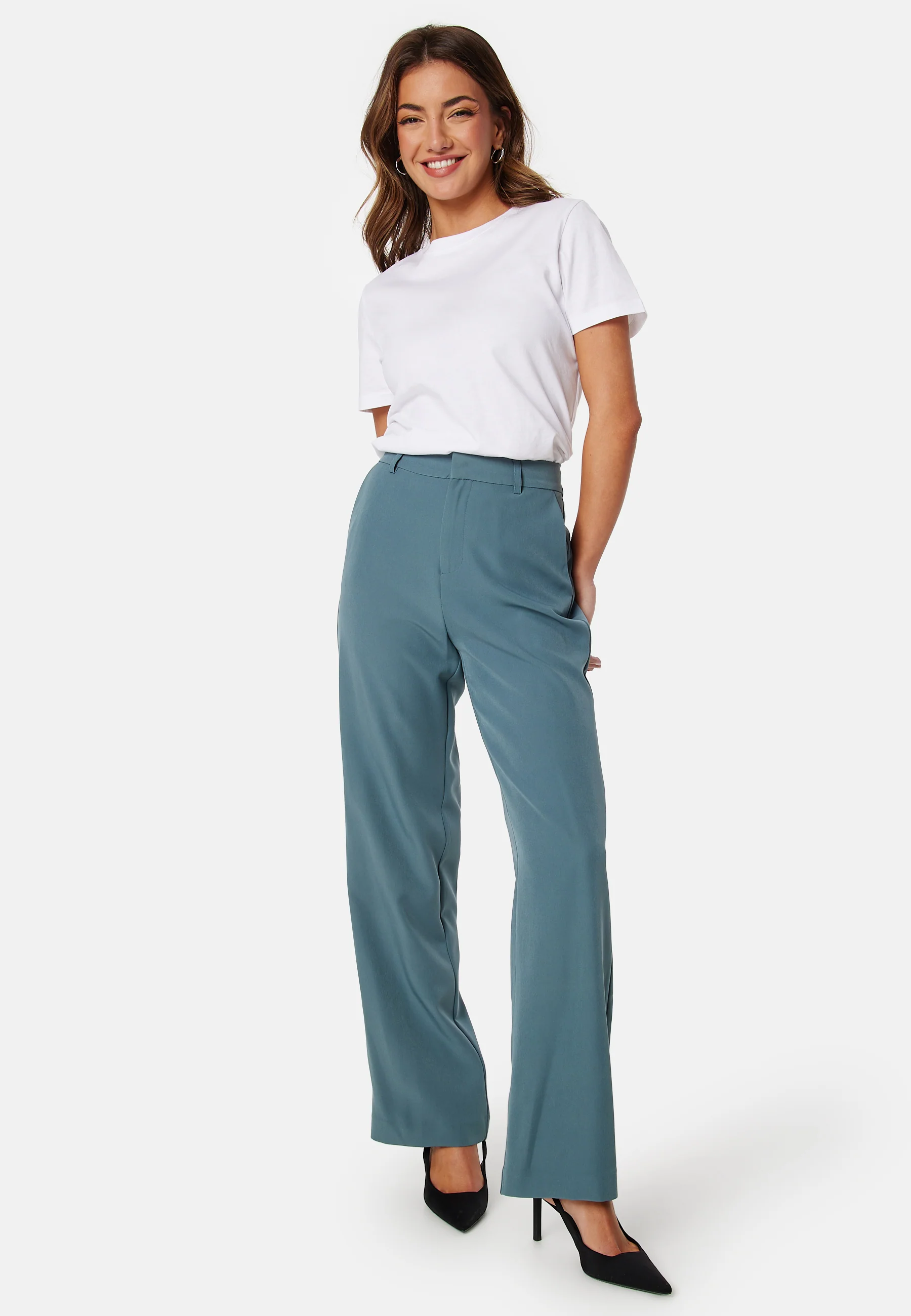 Berry High Waist Wide Pant - Image 2