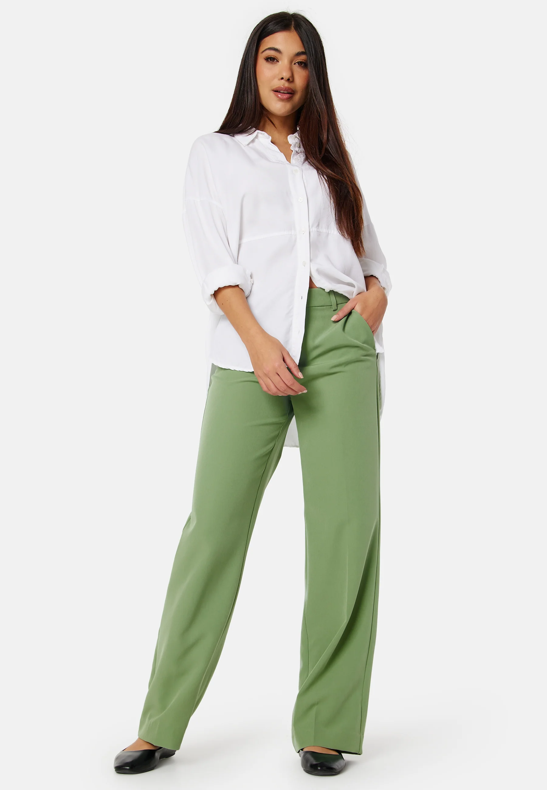 Berry High Waist Wide Pant - Image 2
