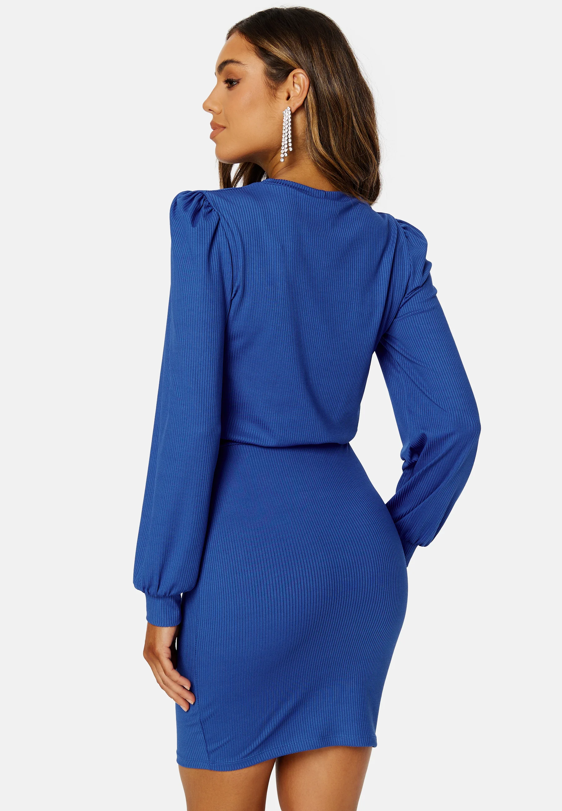Besa long sleeve short dress - Image 3