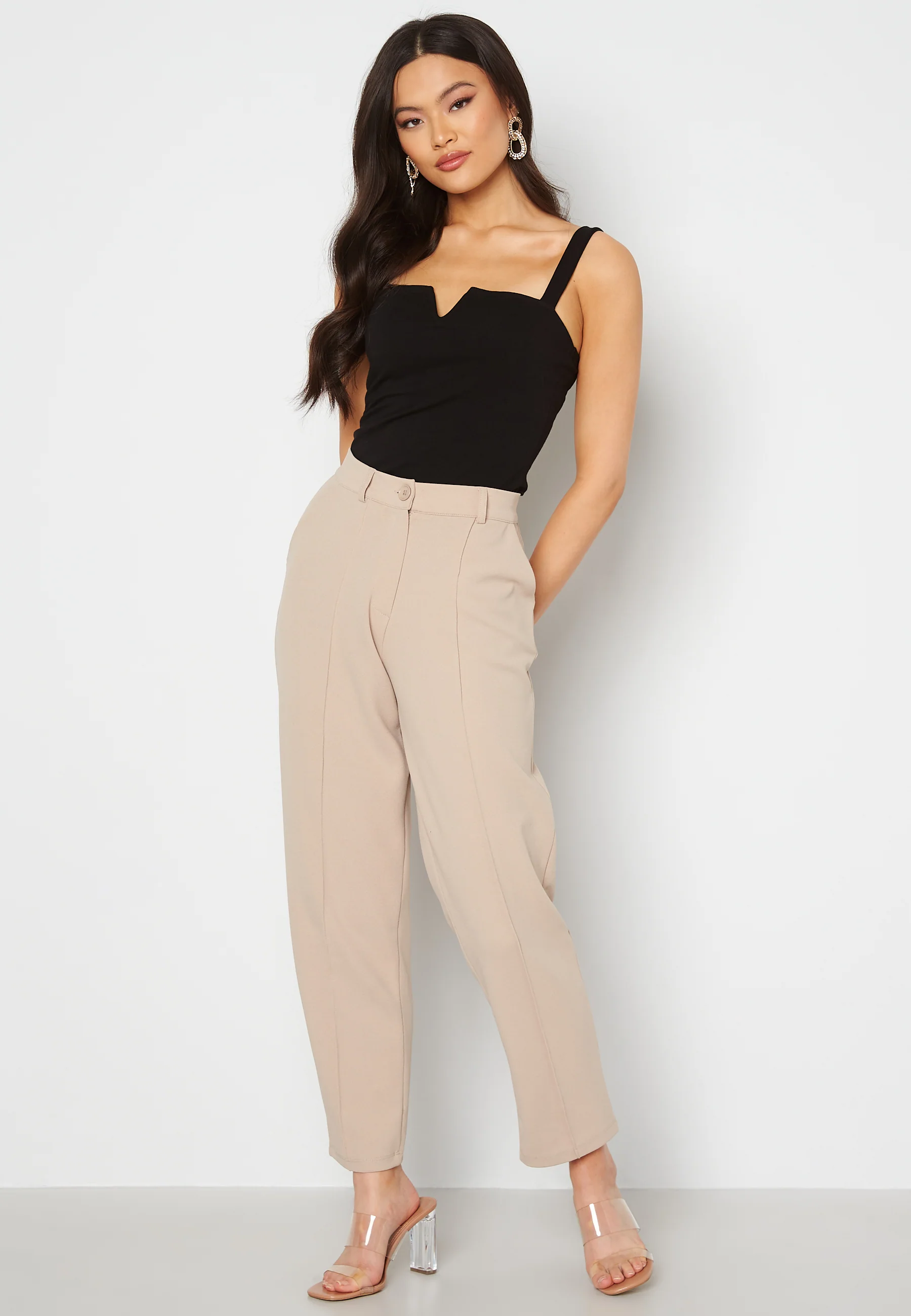 Bettina deep v-neck top - Image 2