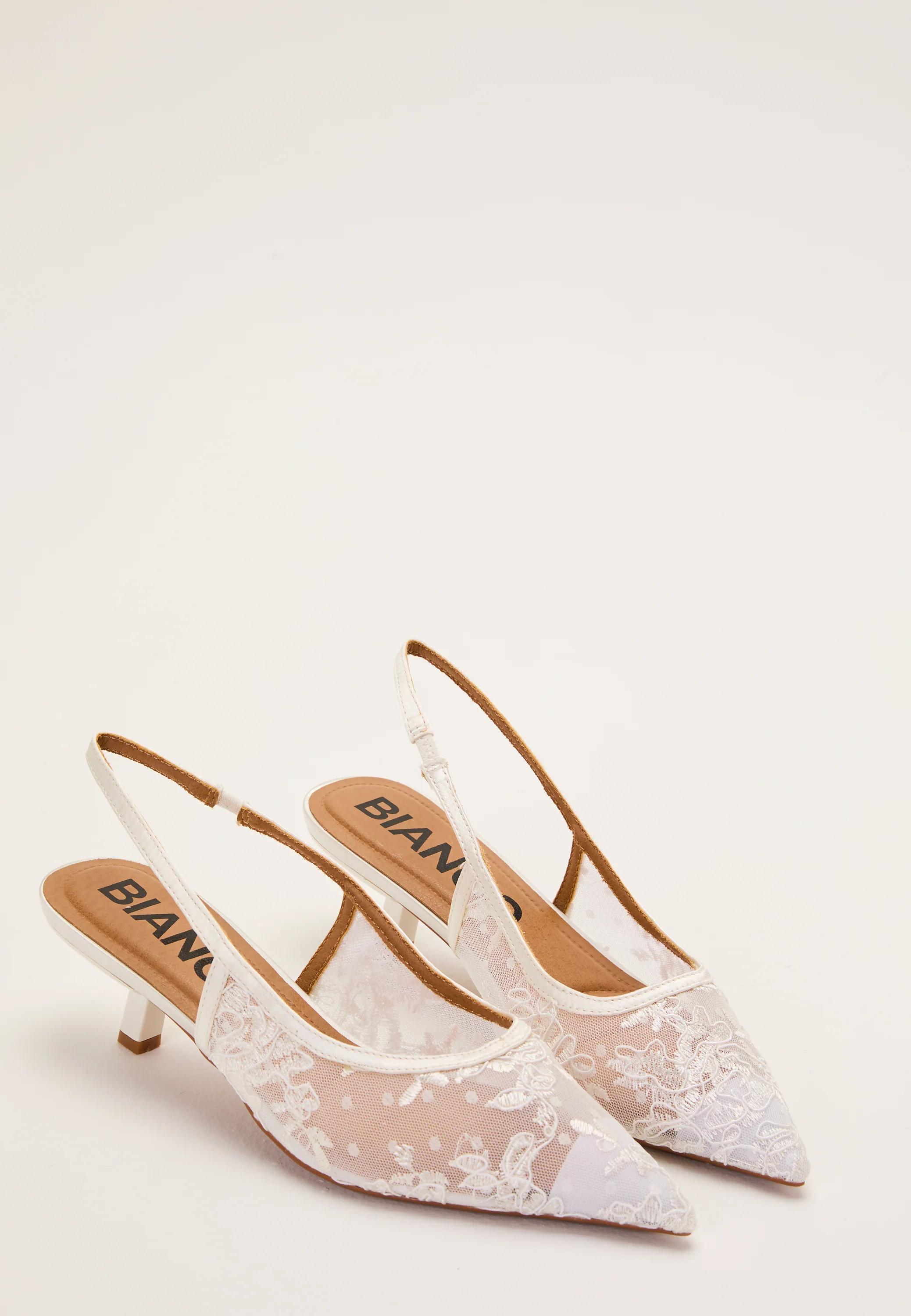 Biakristin Kitten Heel Slingback - Image 3