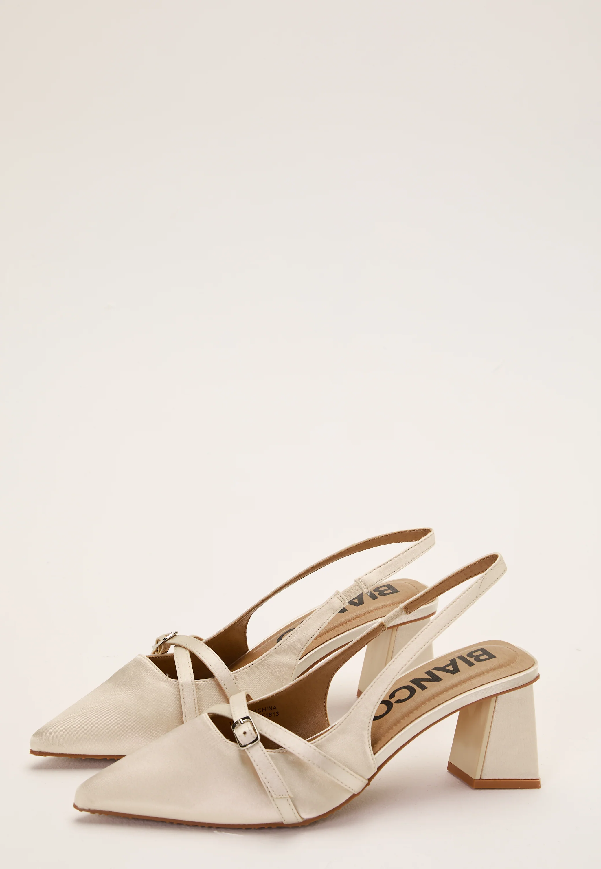 Biamaralyn Buckle Slingback Satin - Image 3