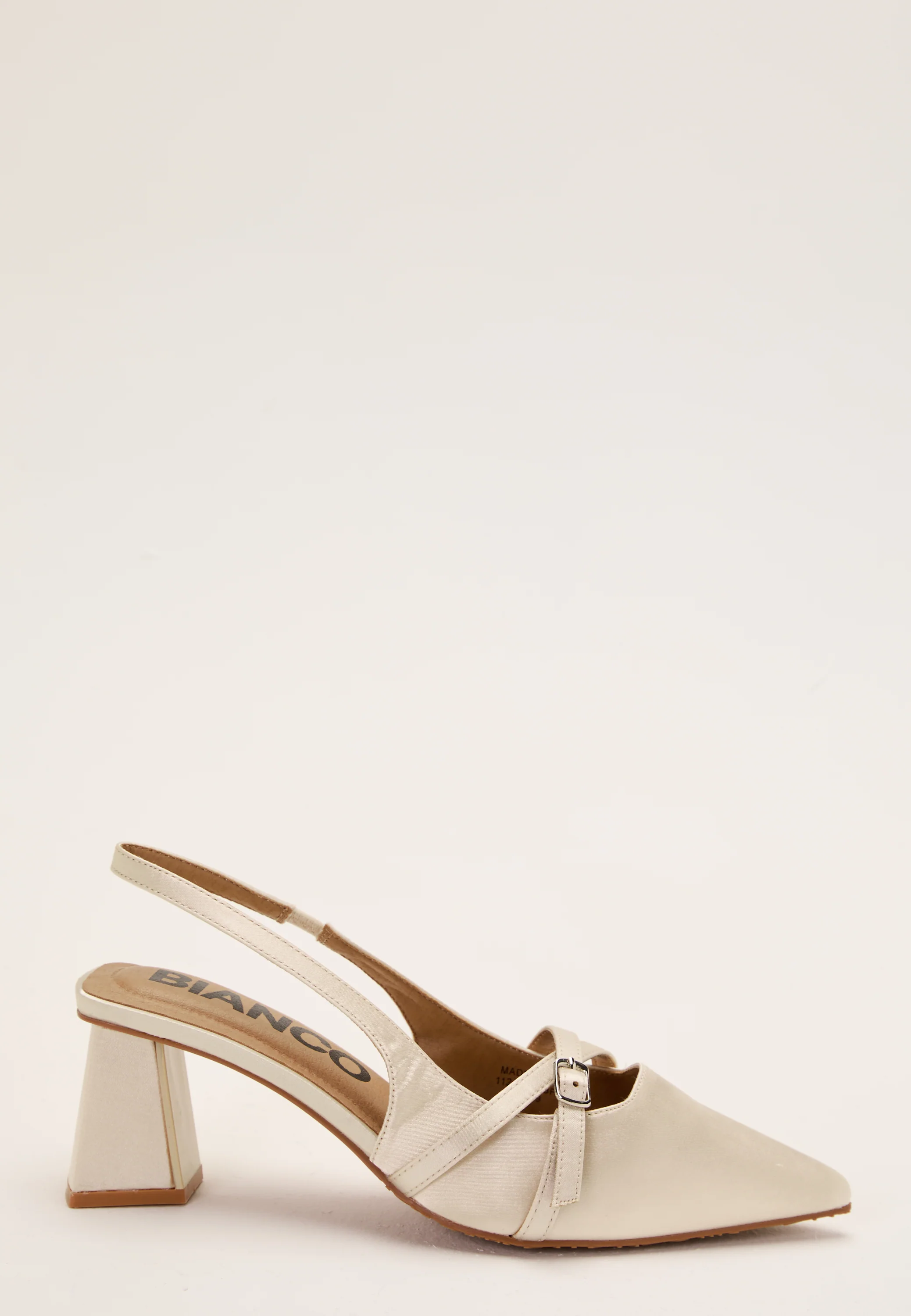 Biamaralyn Buckle Slingback Satin - Image 4