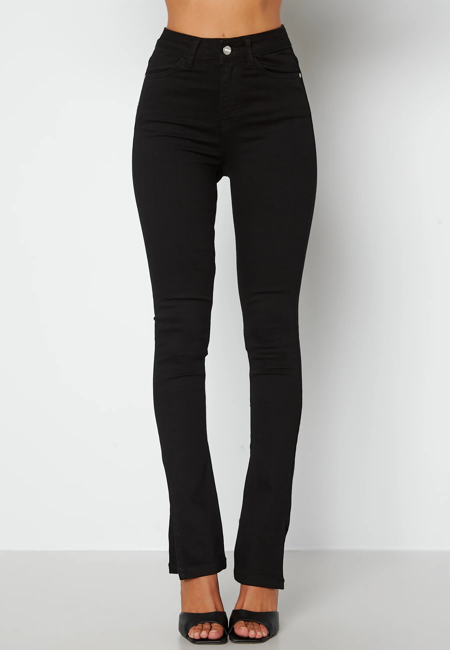 Bianca slit high waist jeans - Image 2