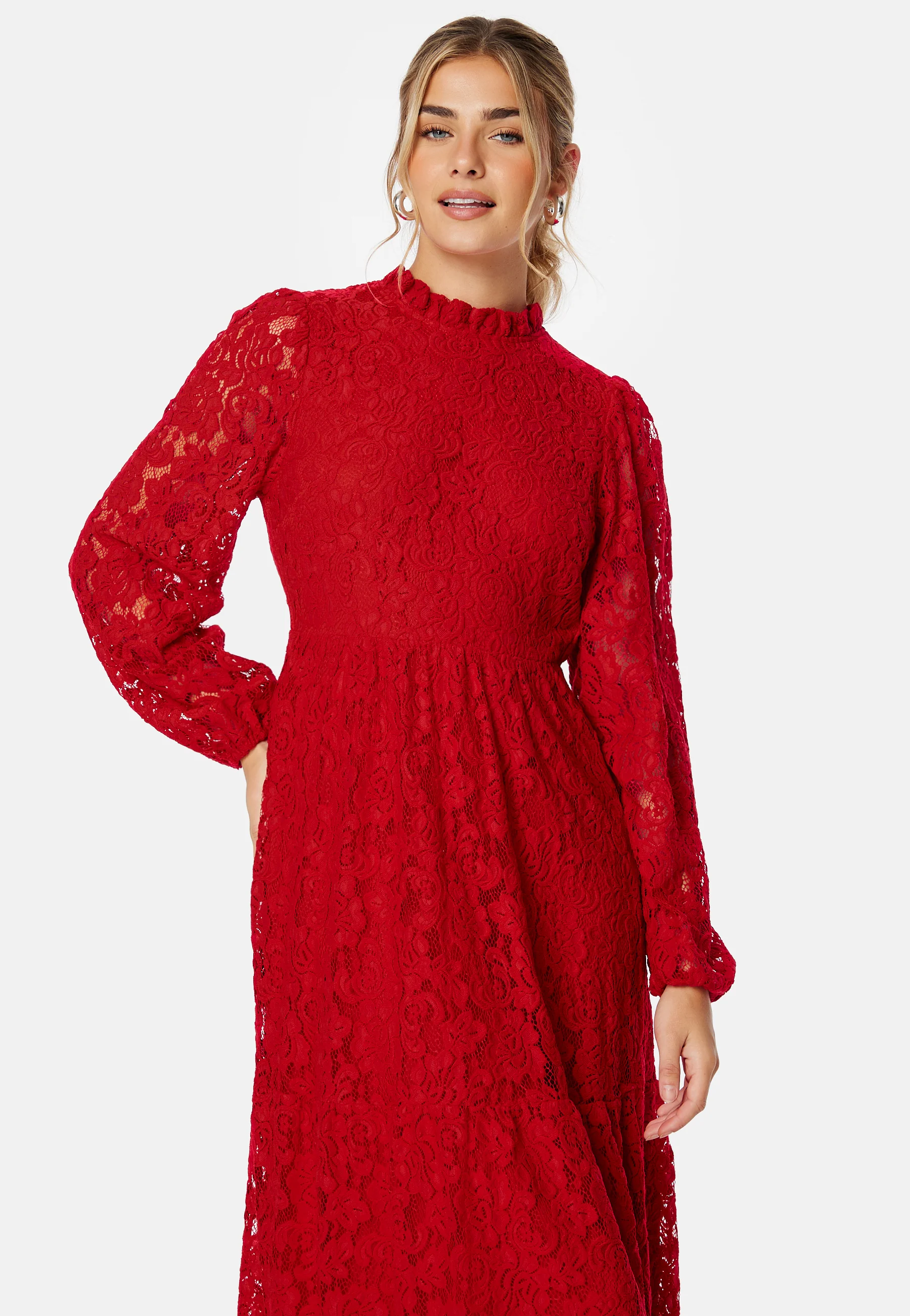 Blanca Midi Lace Dress - Image 4