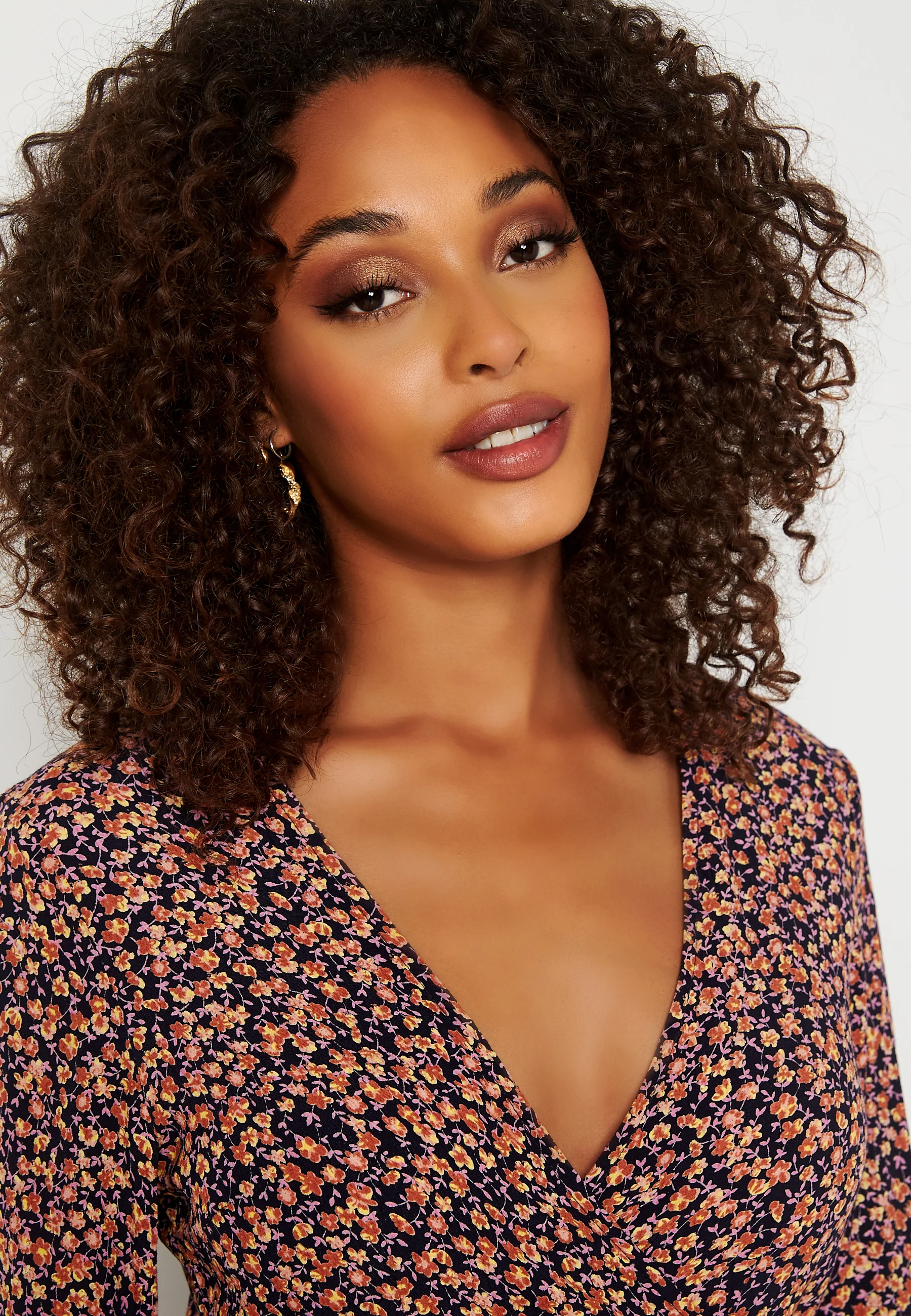 Blima 3/4 Midi Wrap Dress - Image 5