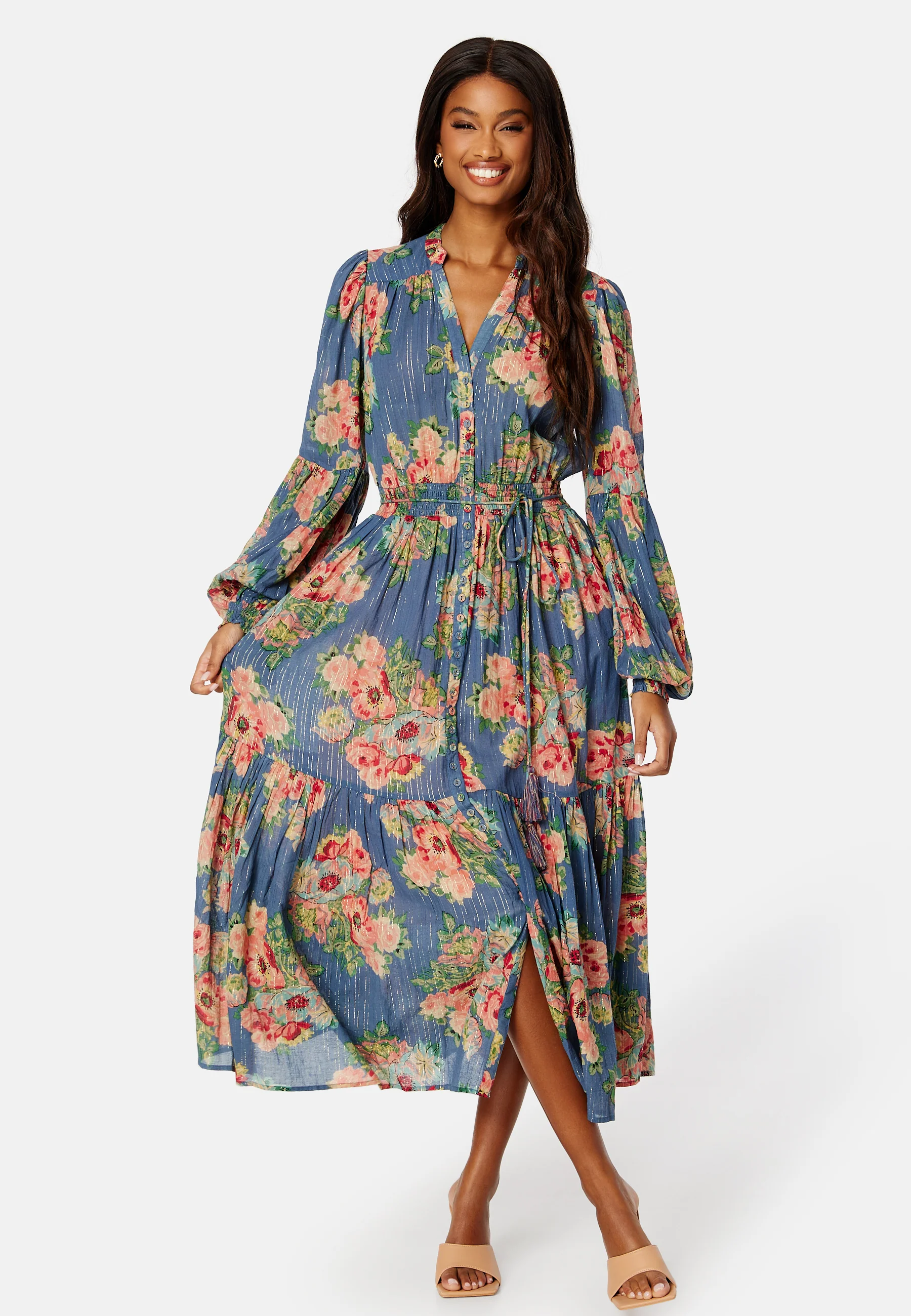 Bohemian Midi Dress - Image 3