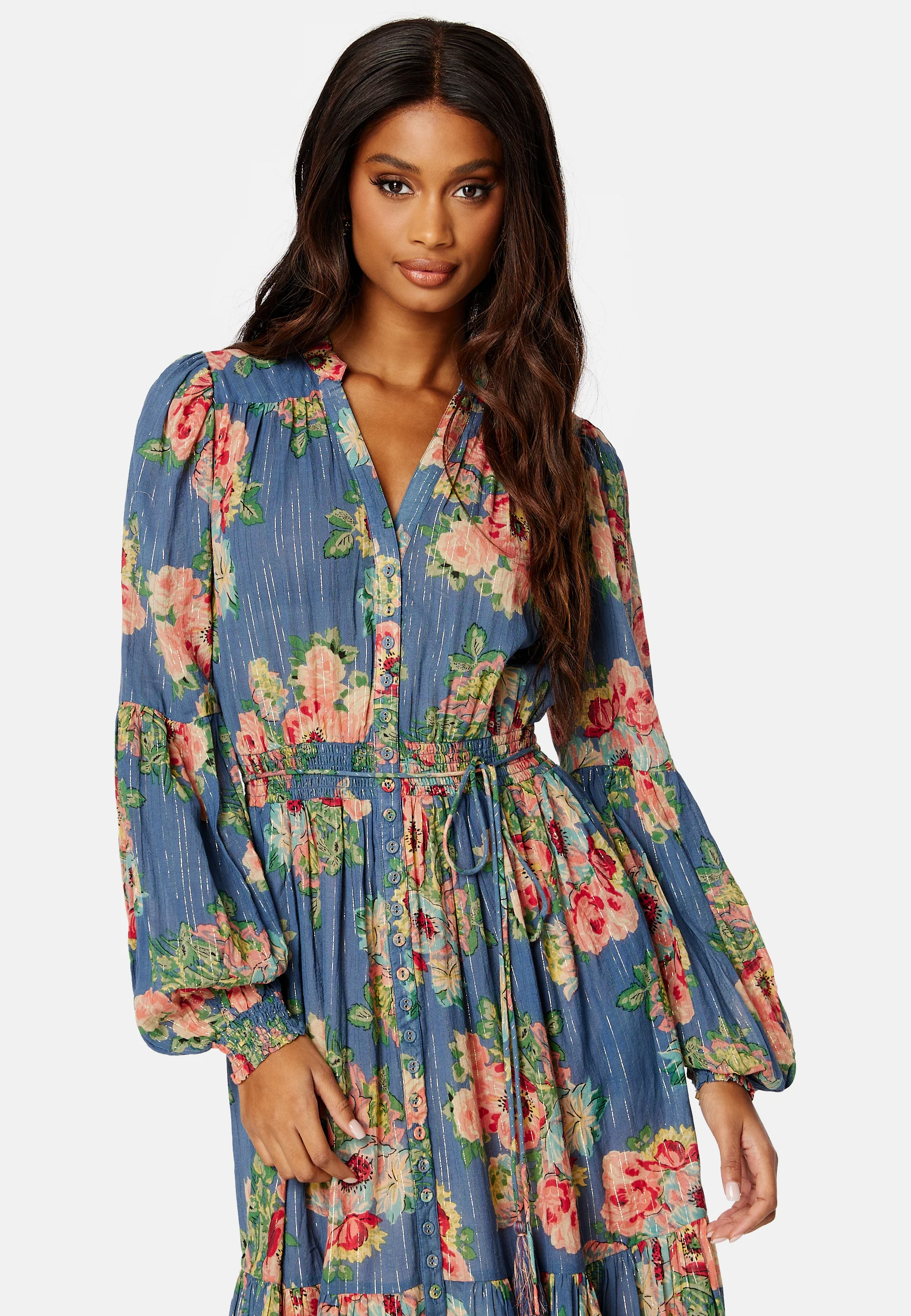 Bohemian Midi Dress - Image 4