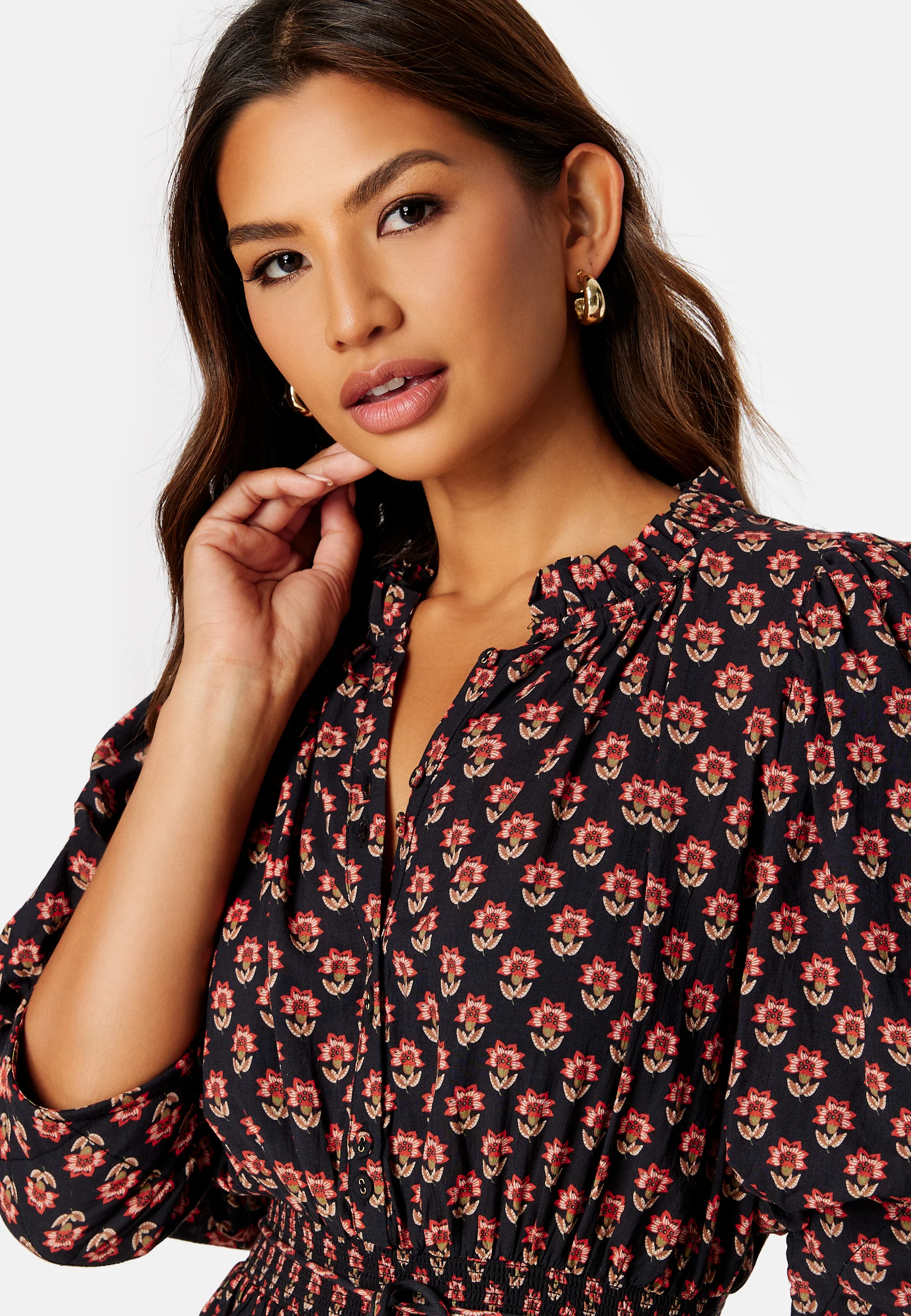 Bohemian Mini Dress - Image 5