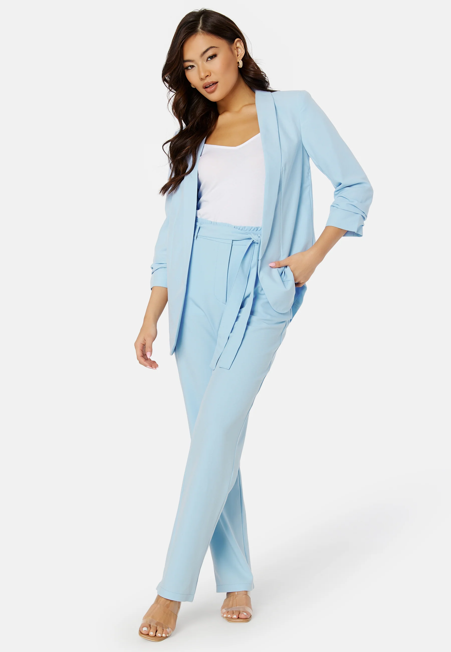 Bosella HW Paperbag Straight Pant - Image 3