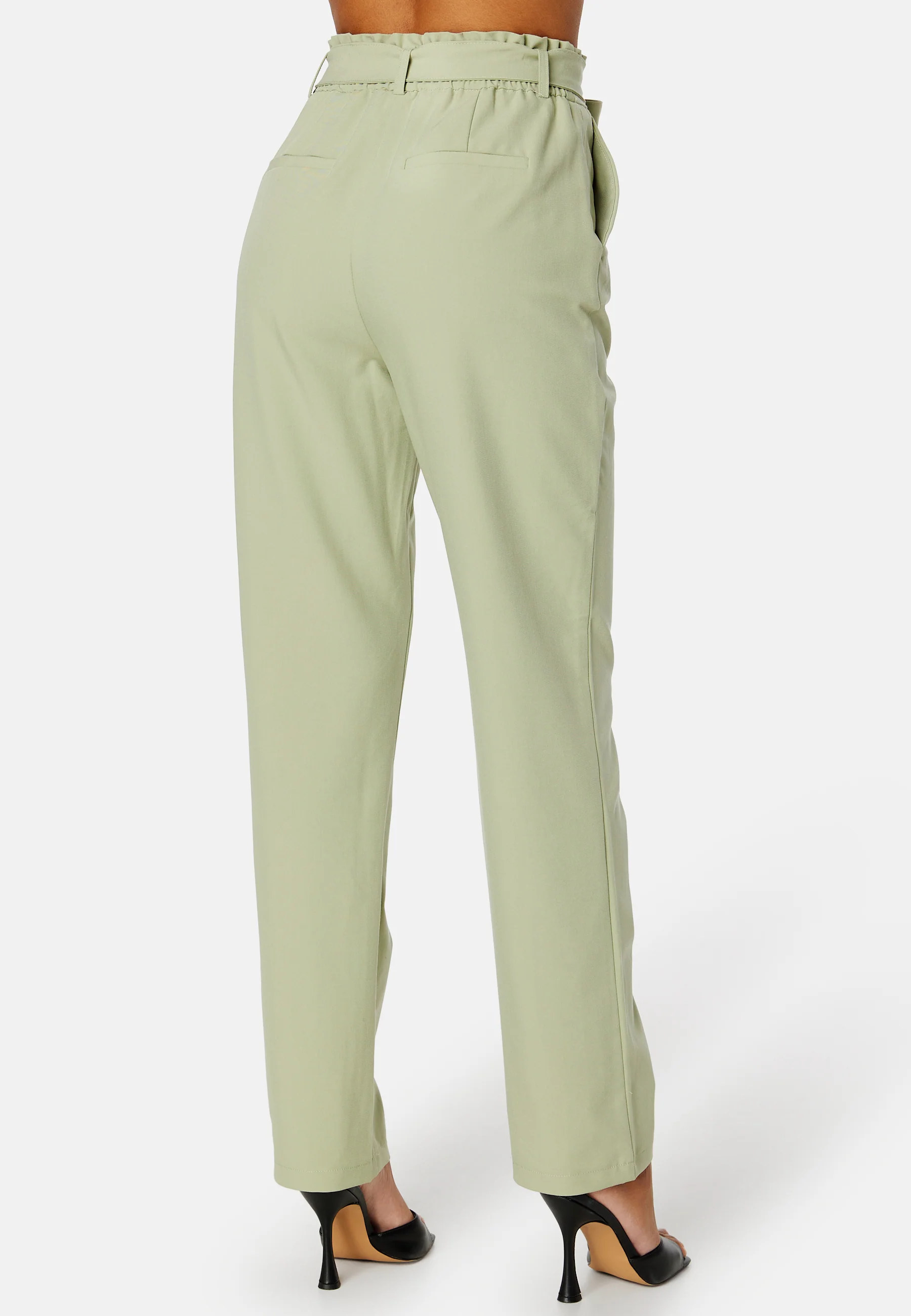 Bosella HW Paperbag Straight Pant - Image 3