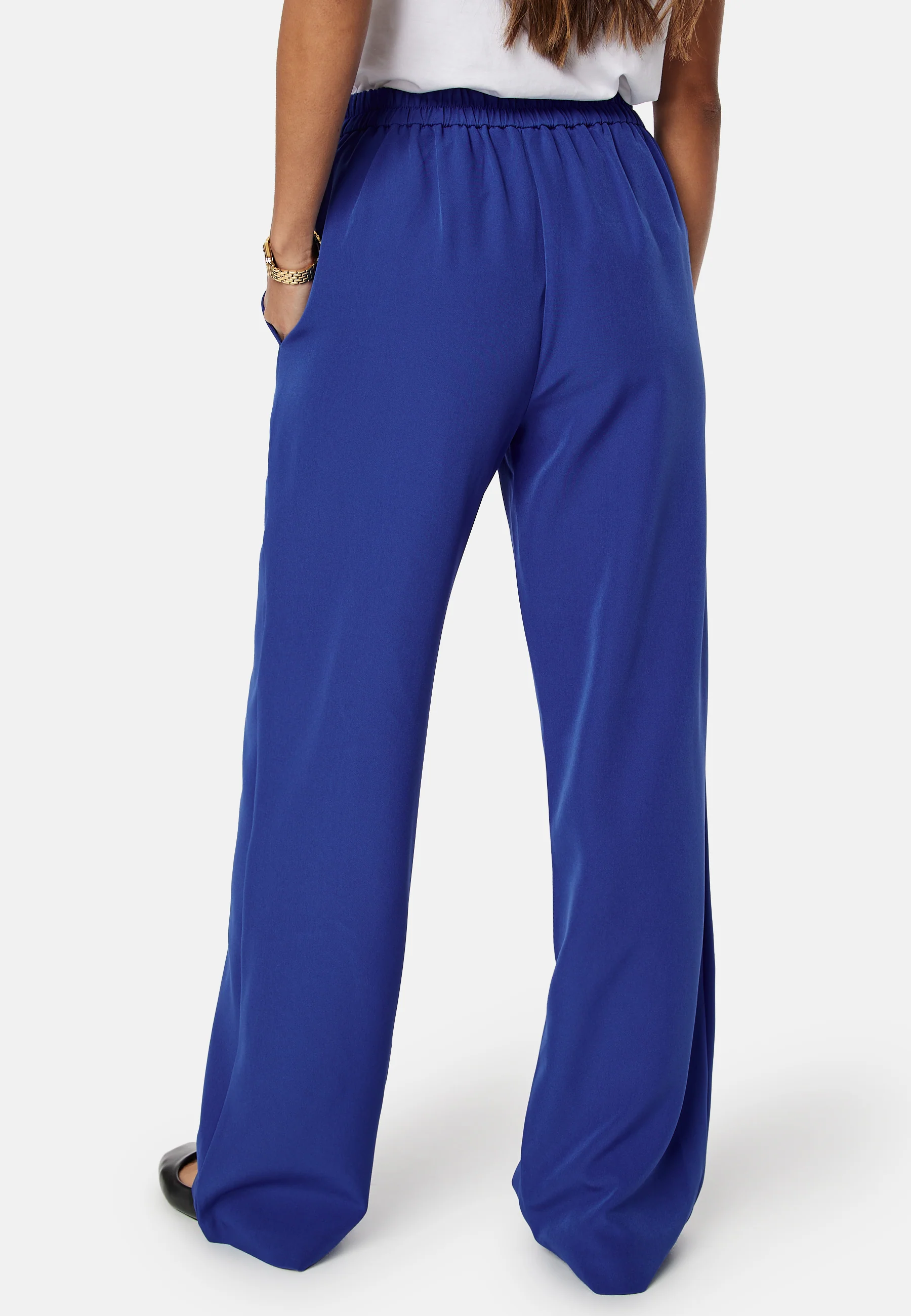 Bossy HW Wide Plain Pant - Image 3