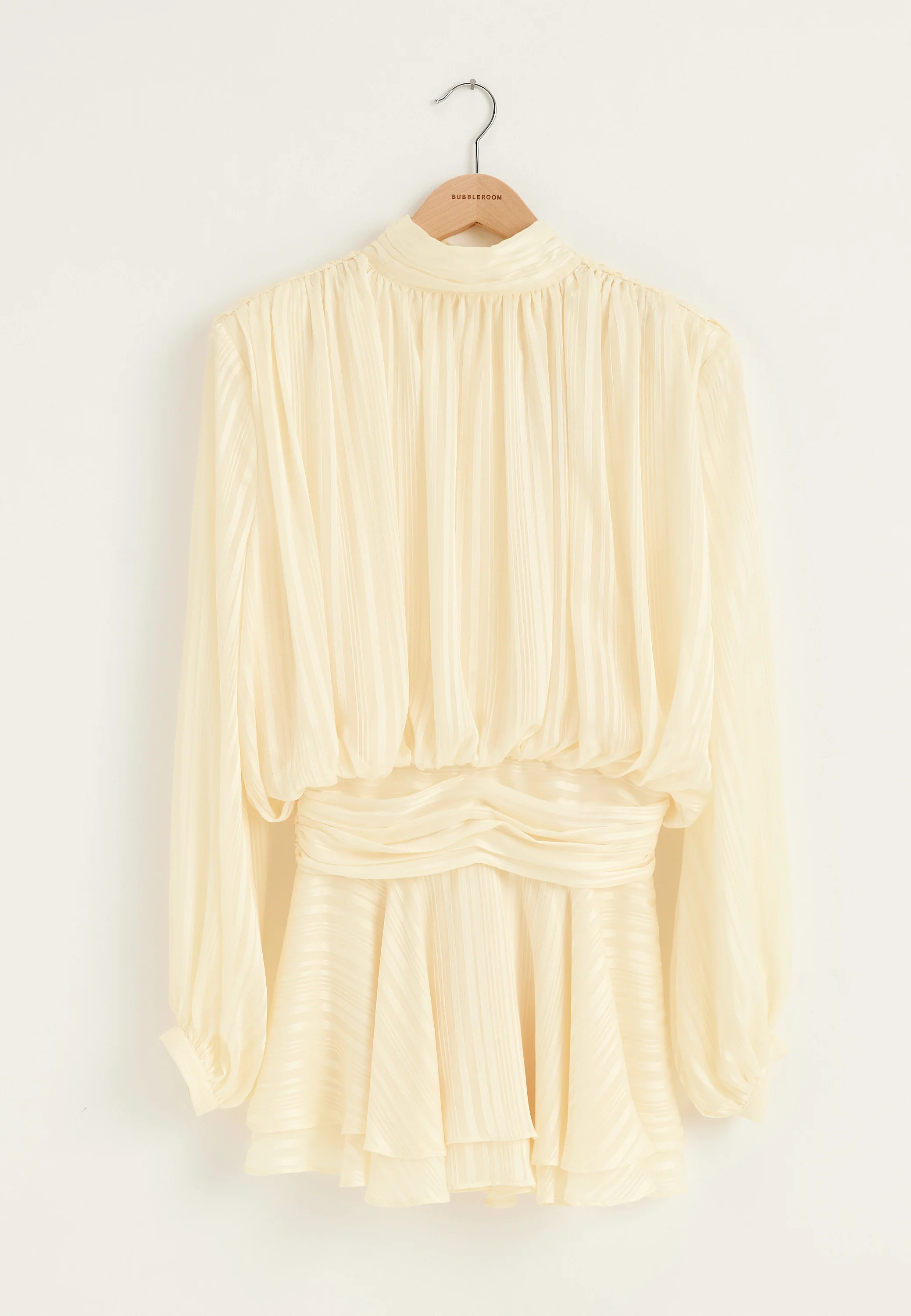 Bow Jacquard Short Dress - Image 10