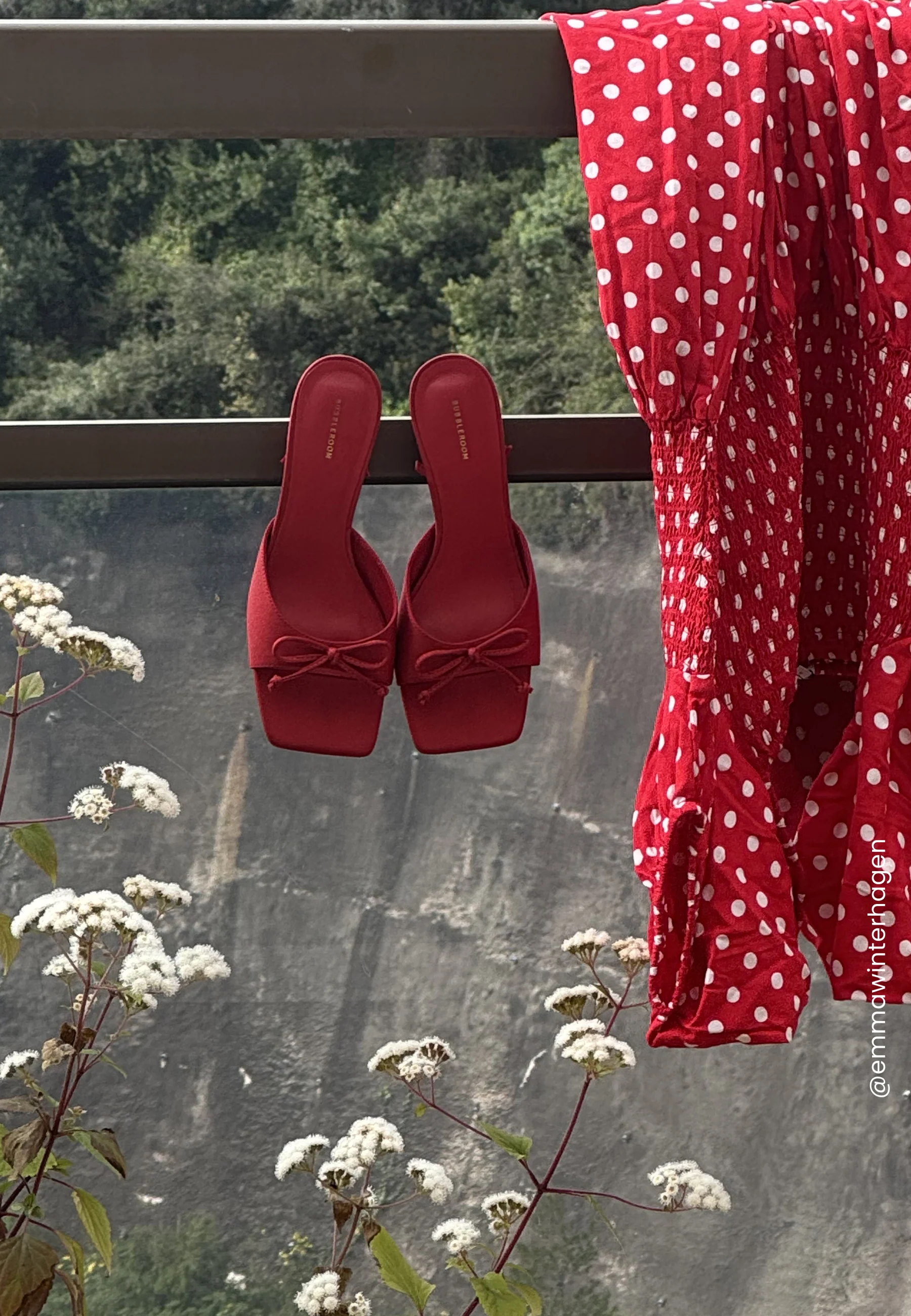Bow Low heel Strap Sandal - Image 2