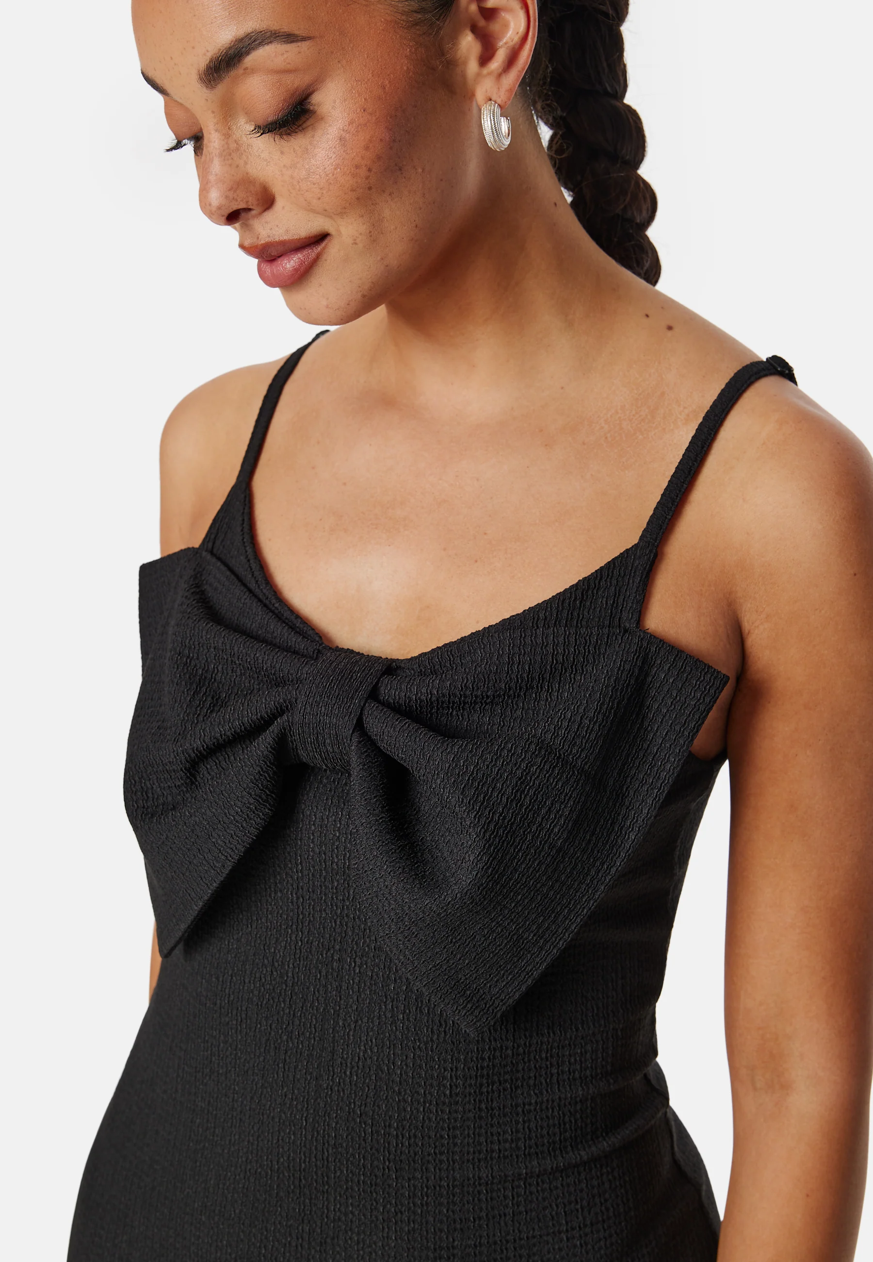 Bow Strap Midi Dress - Image 3