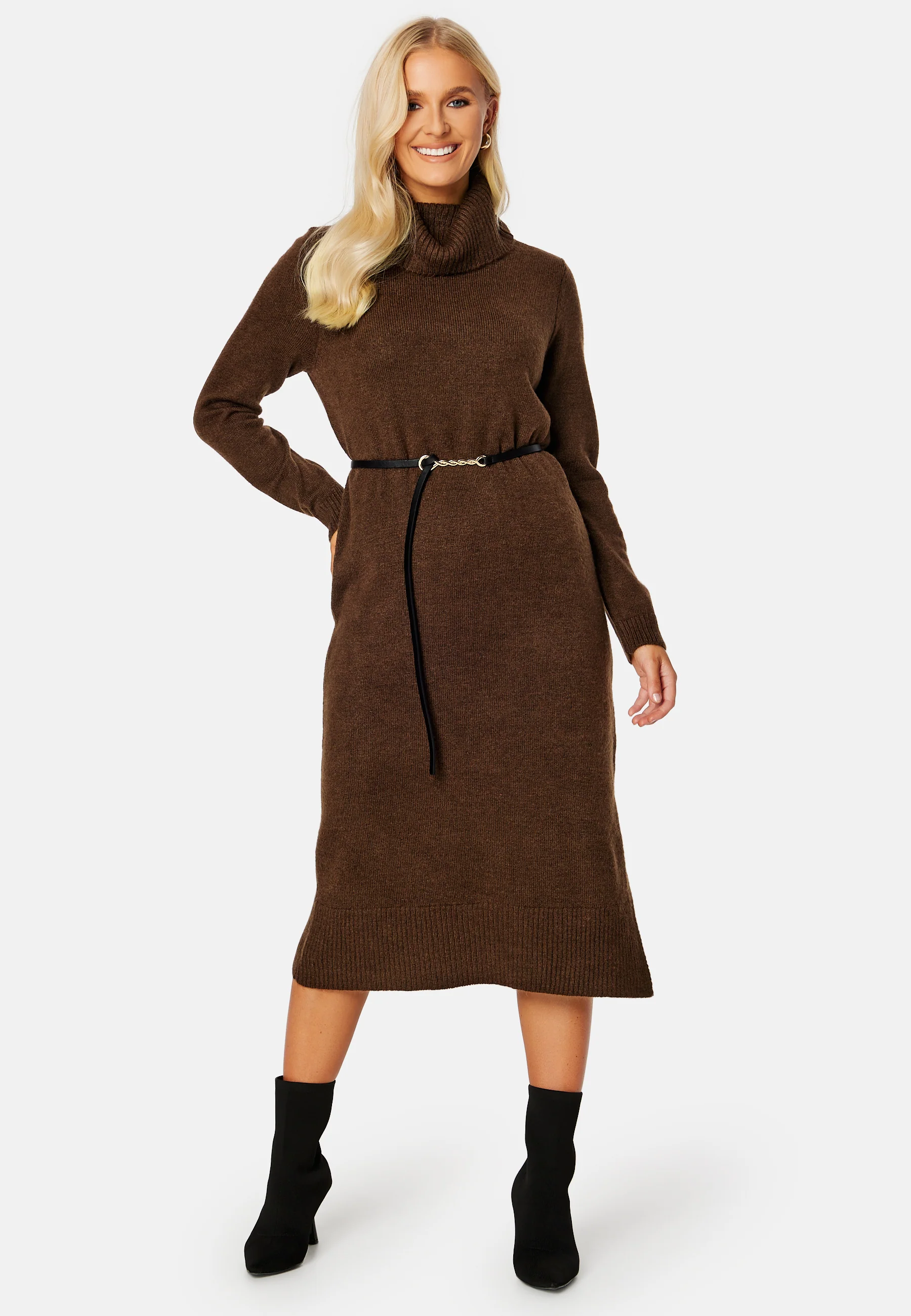 Brandie Roll Neck Dress - Image 2
