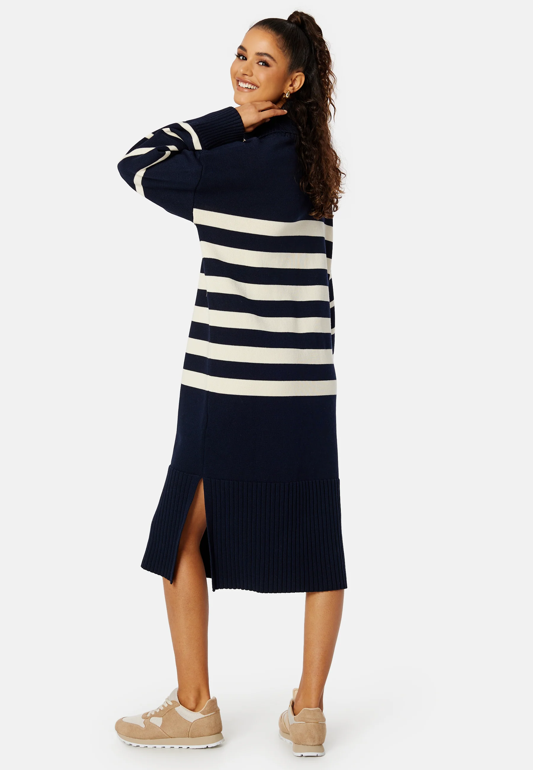 Breton Knit Dress - Image 3