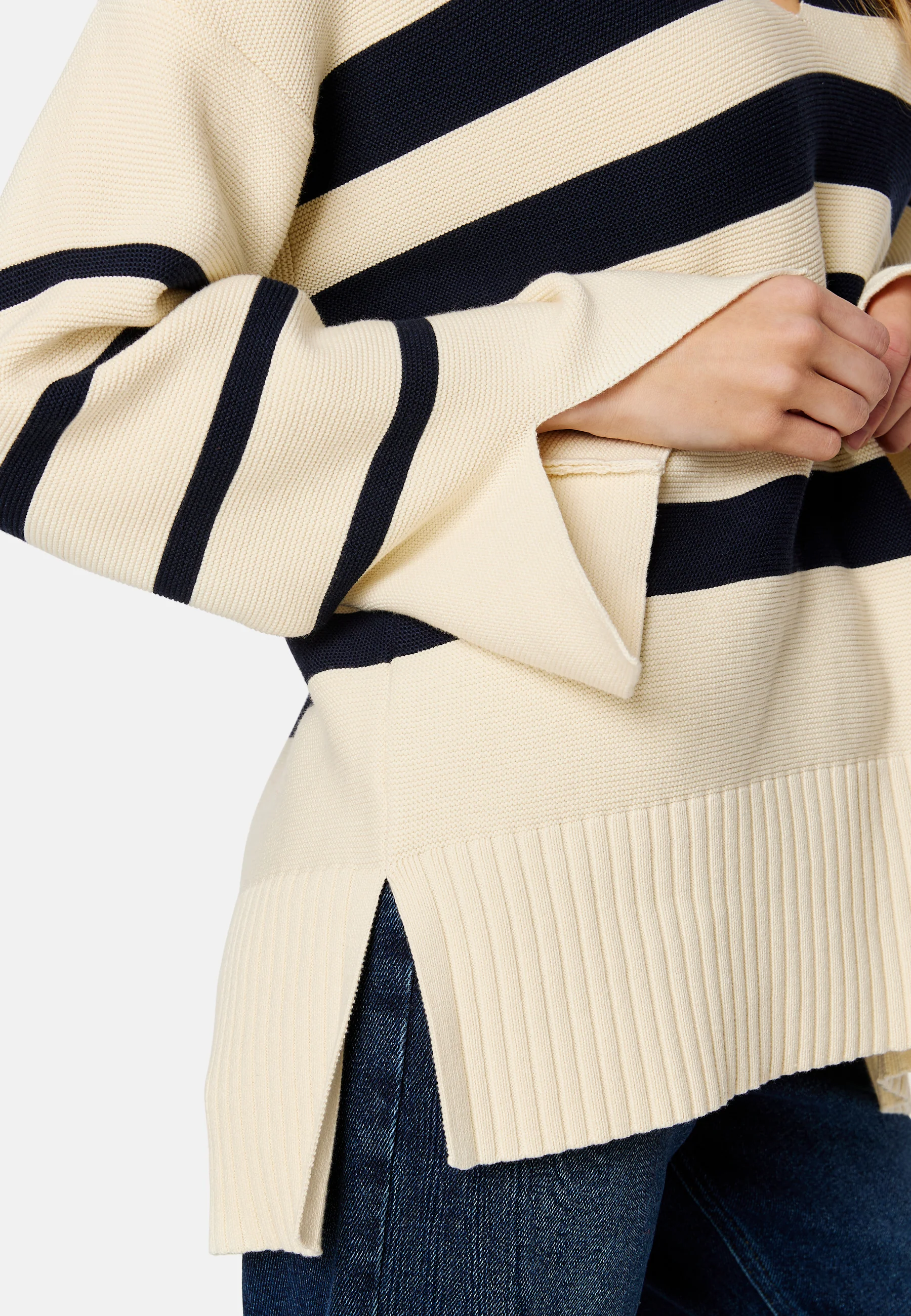 Breton Open Collar Knit - Image 4
