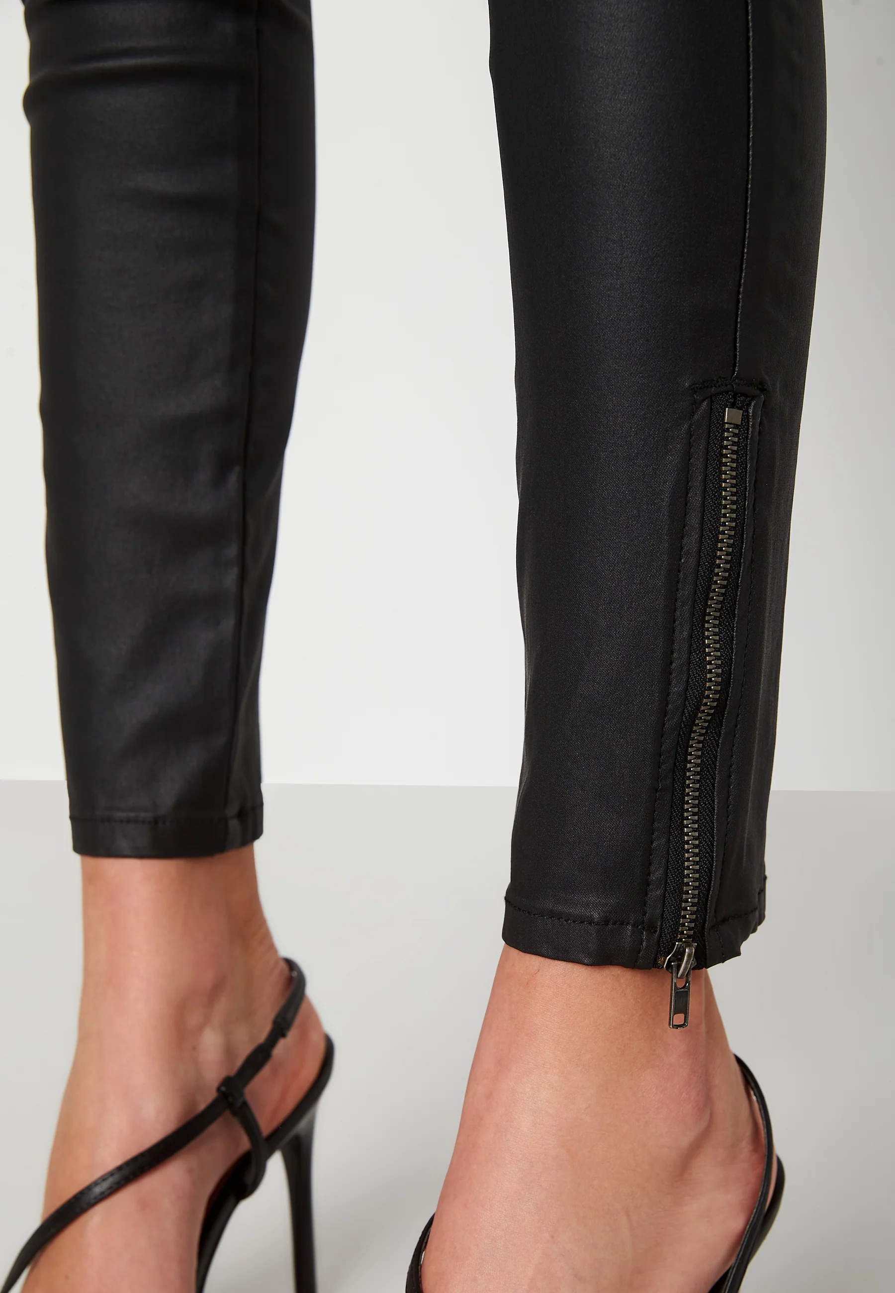 Brienne coated zip leggings - Image 6