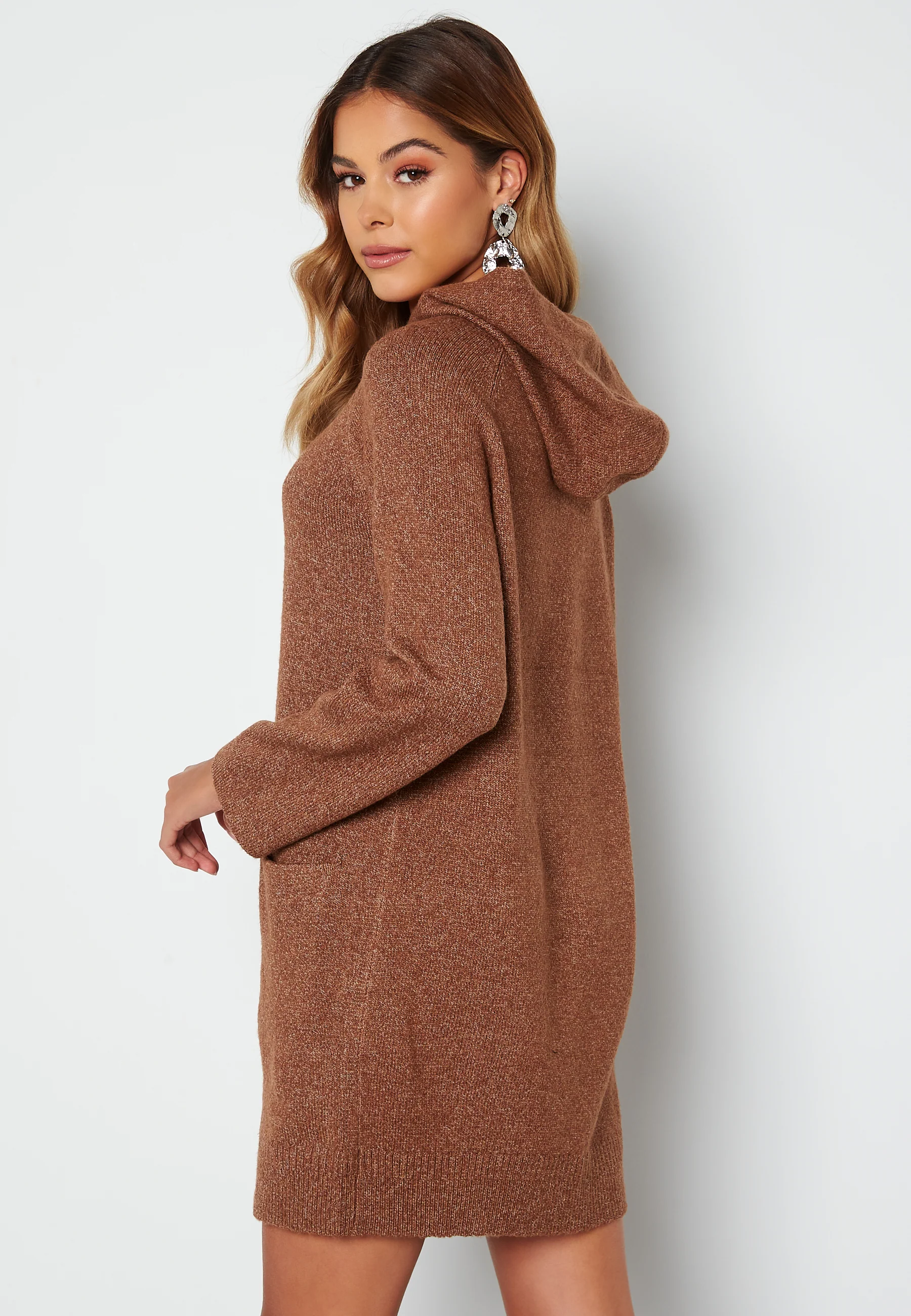 Brilliant L/S Hood Dress - Image 4