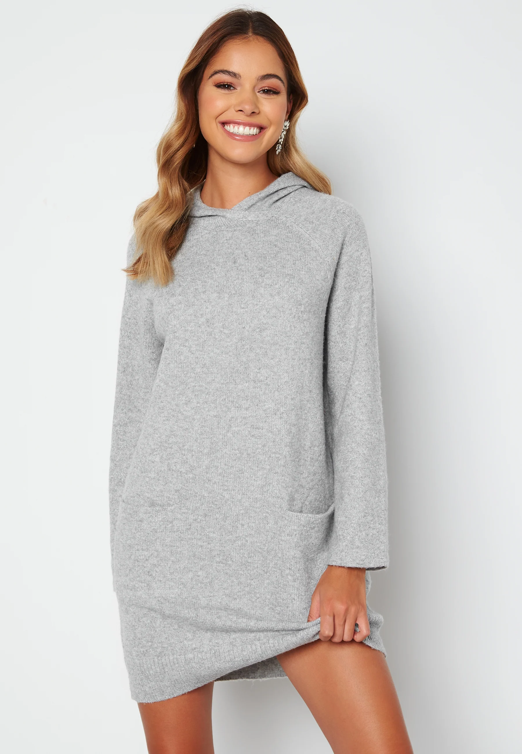 Brilliant L/S Hood Dress - Image 2