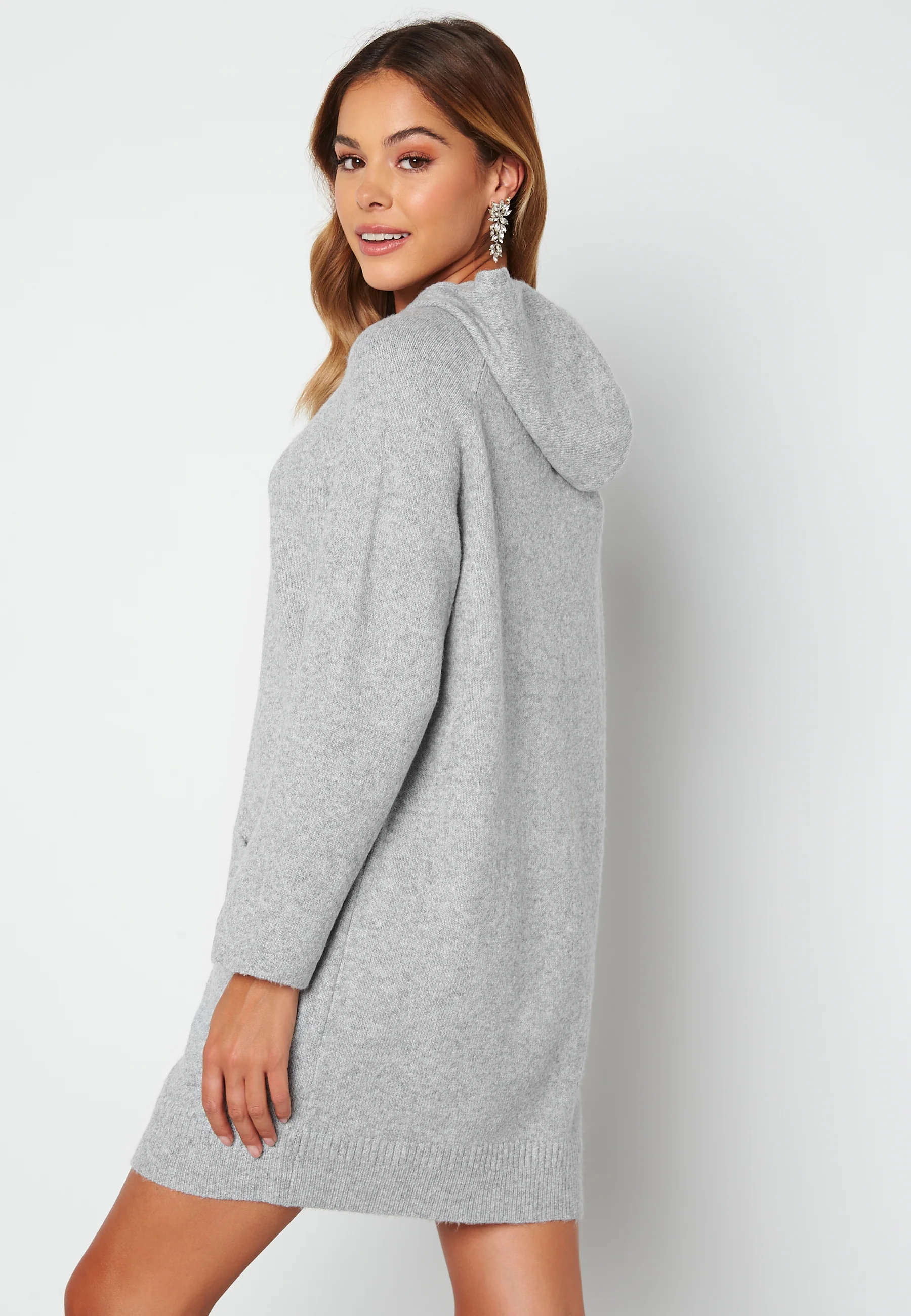 Brilliant L/S Hood Dress - Image 4