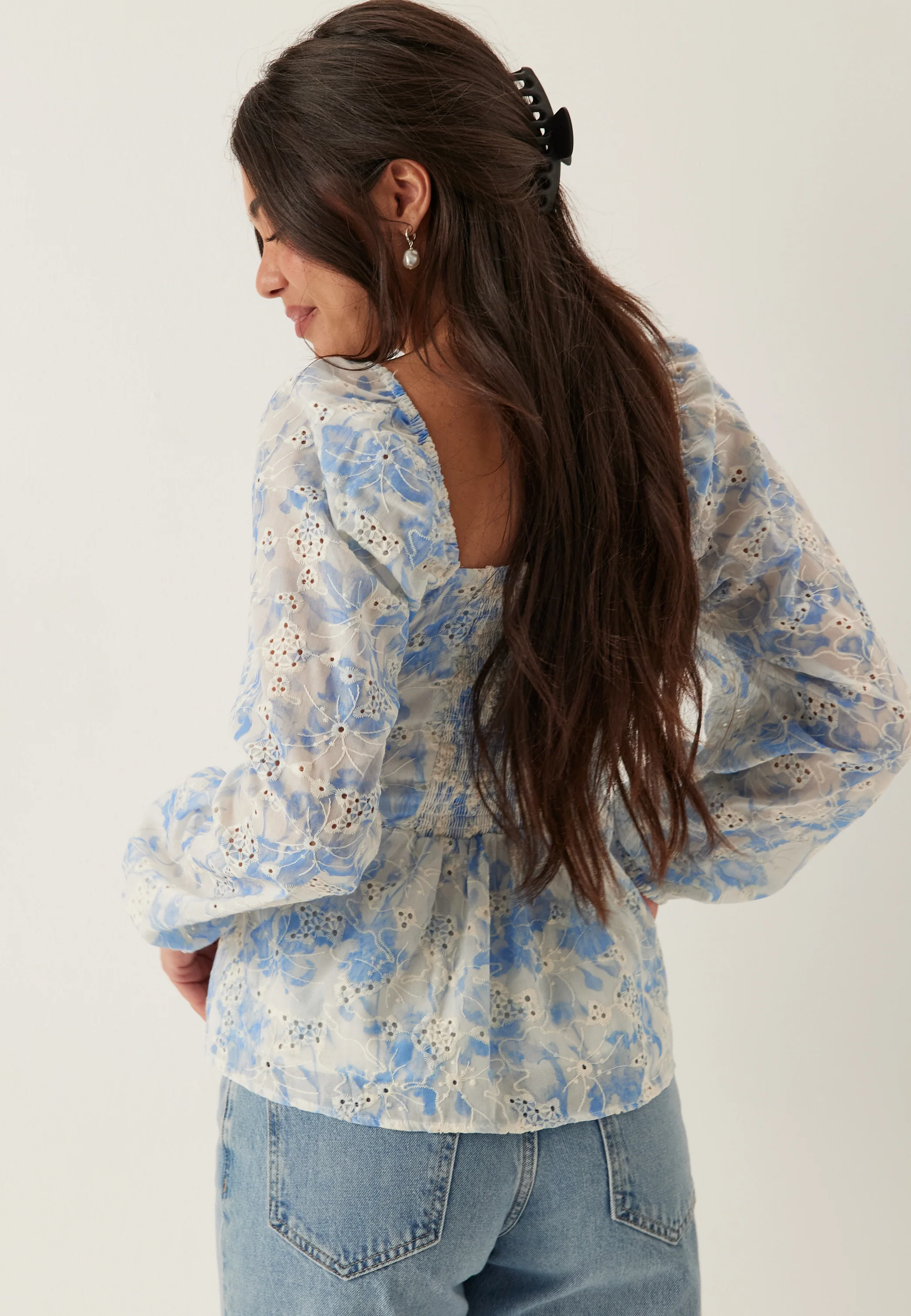 Broderie Anglaise Blouse - Image 2