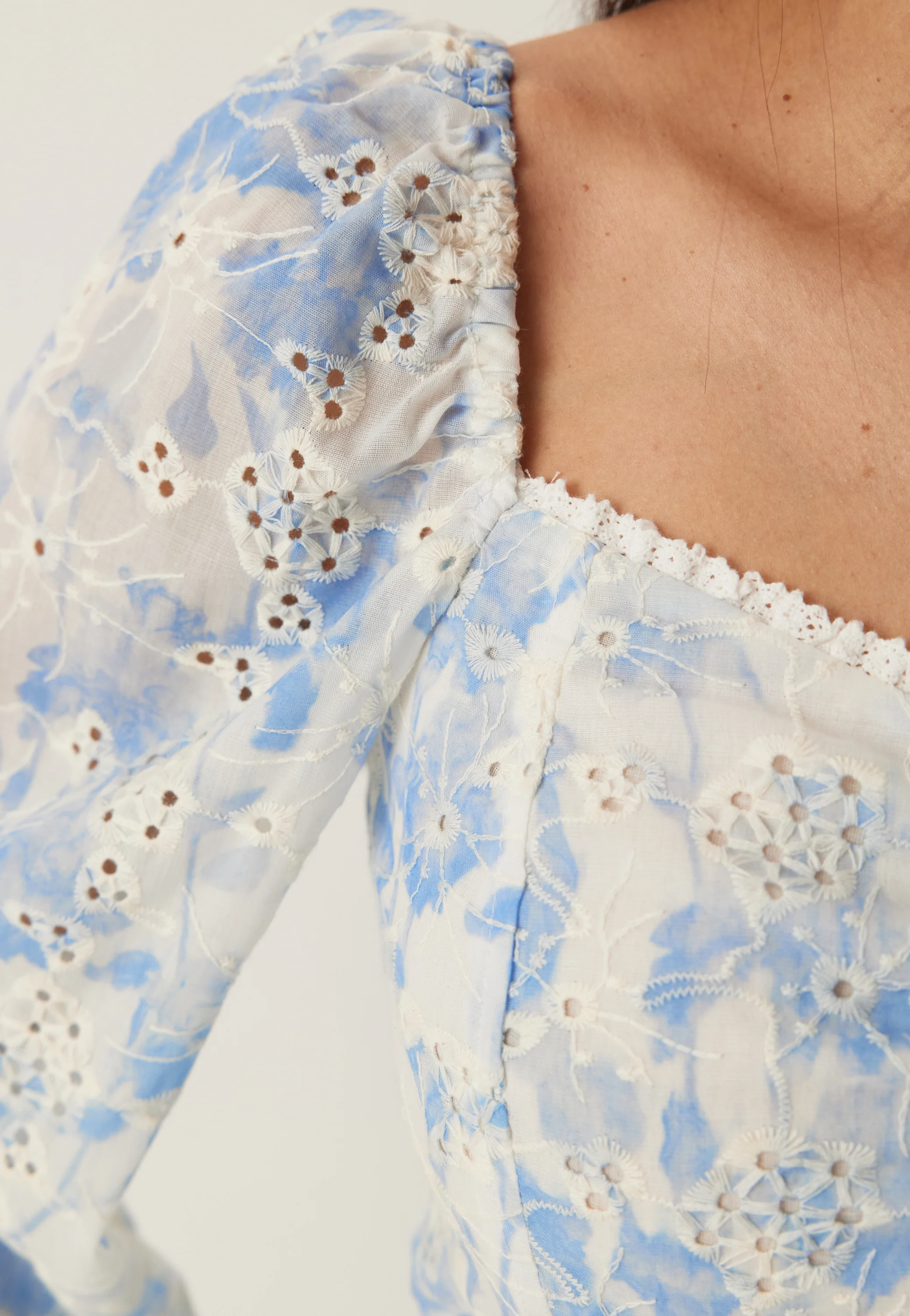 Broderie Anglaise Blouse - Image 3
