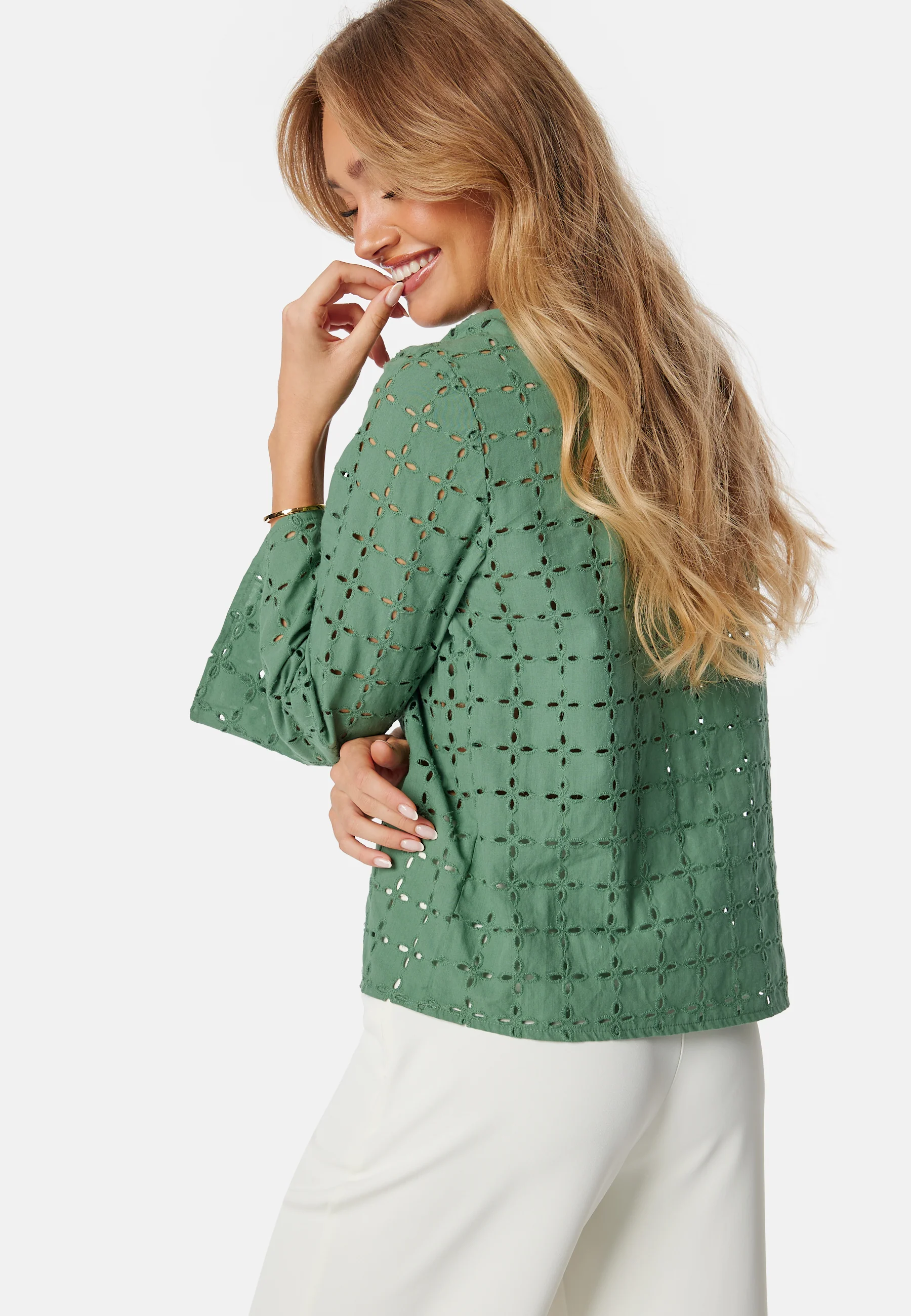 Broderie Anglaise Blouse - Image 2