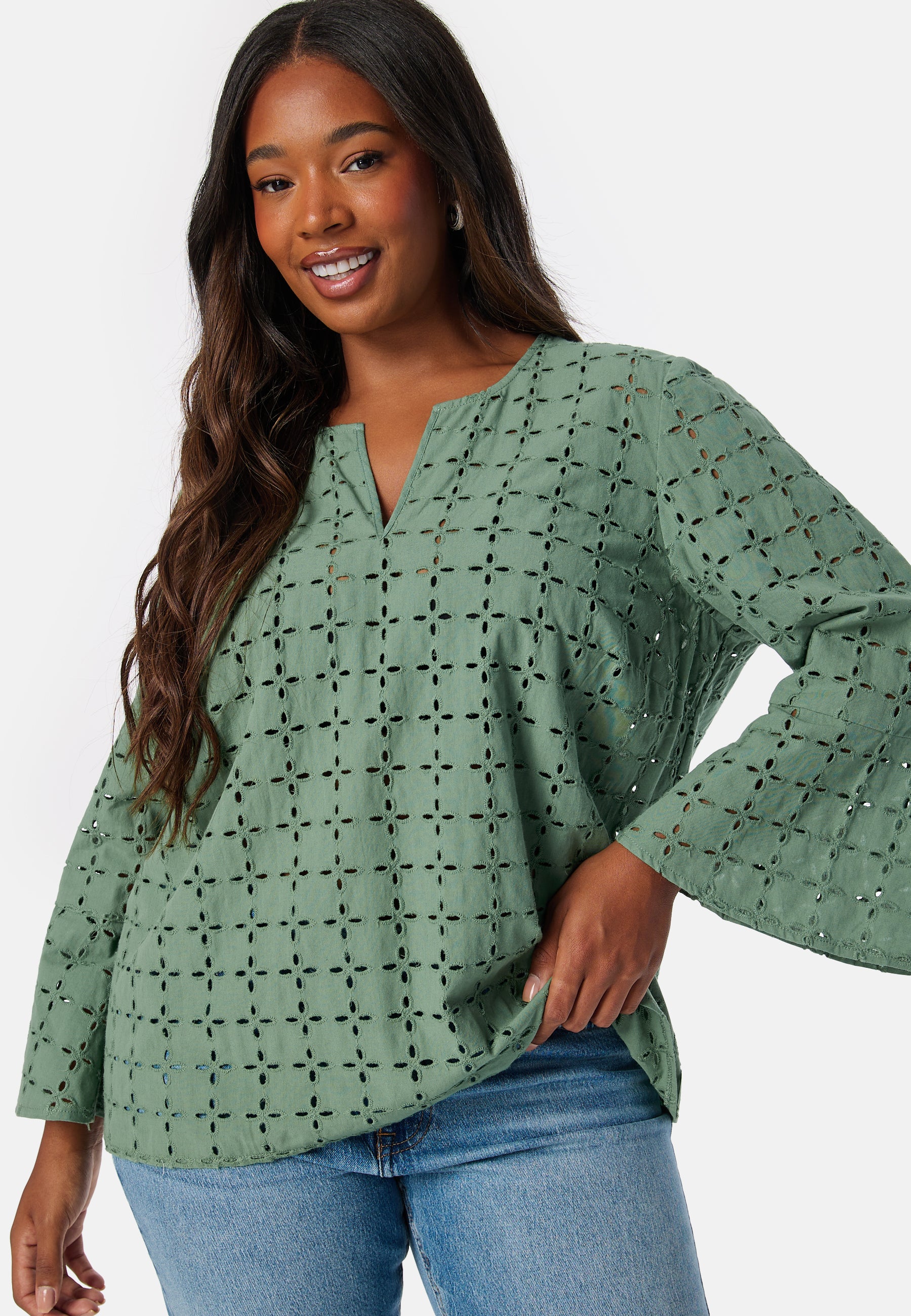 Broderie Anglaise Blouse - Image 5